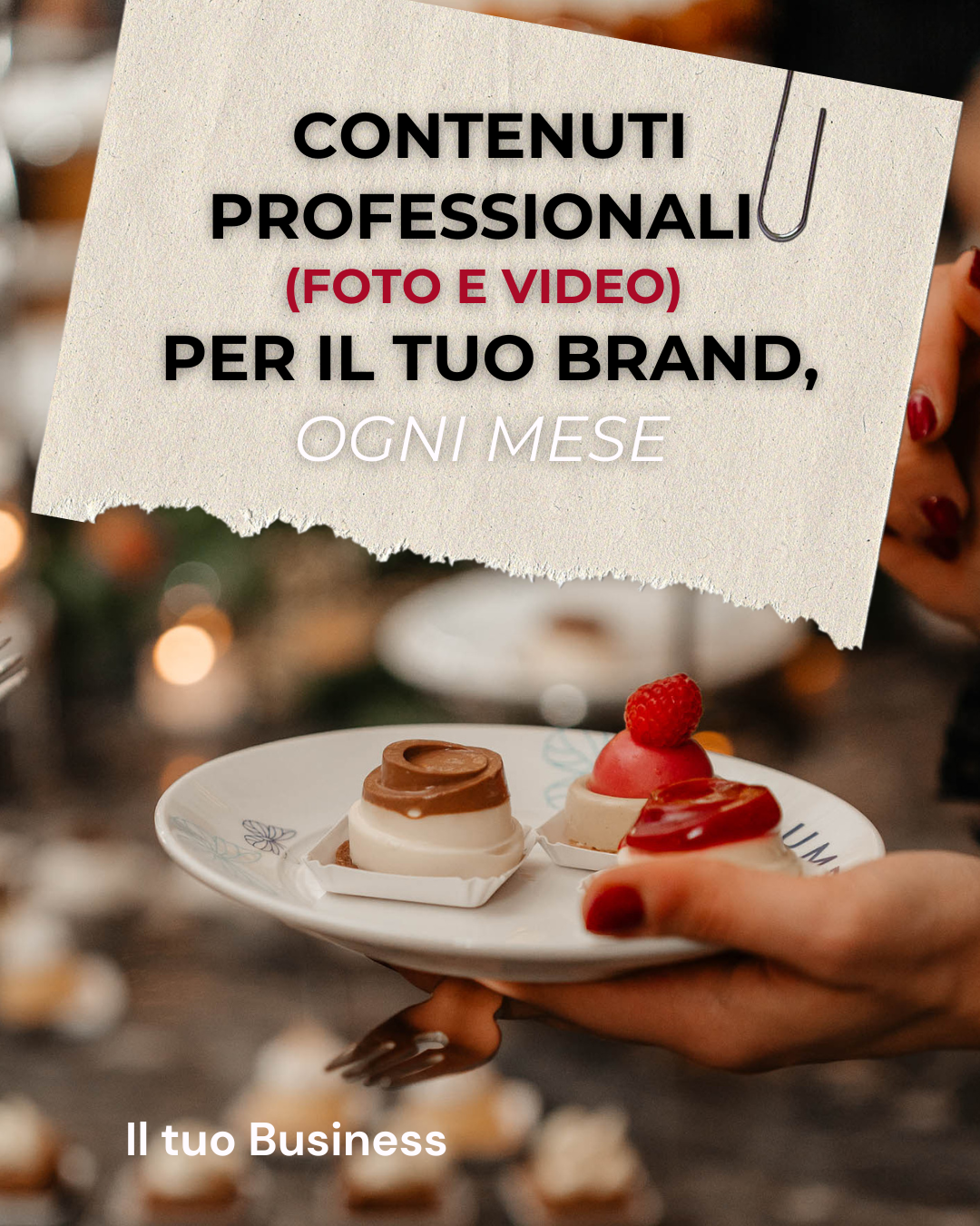 contenuti per social a Roma 