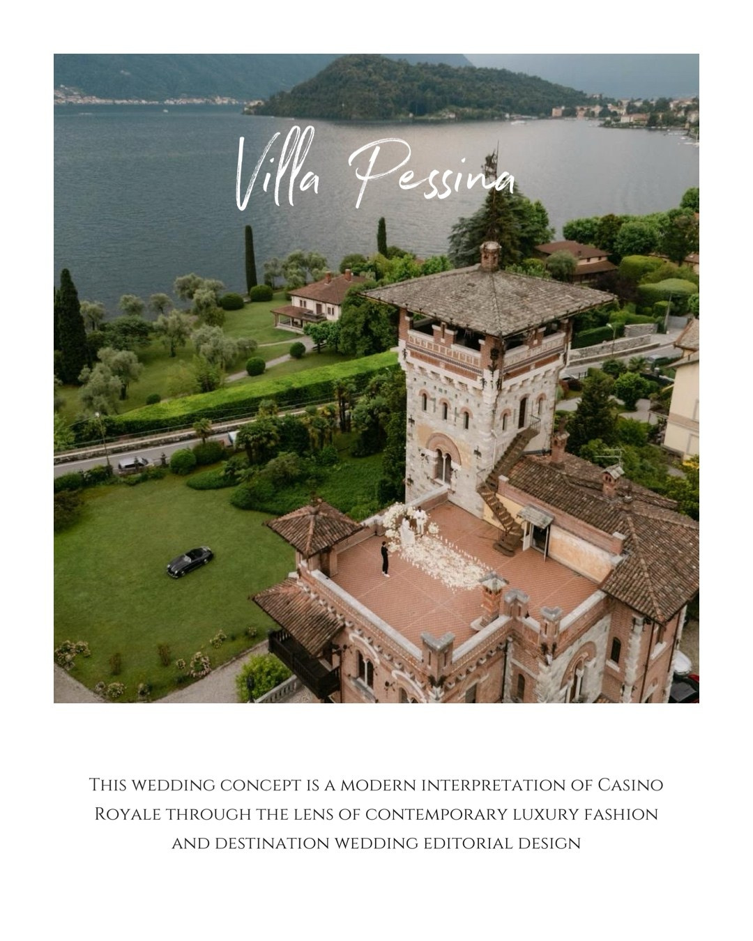 Villa Pessina wedding venue on Lake Como, Italy – location for the luxury wedding workshop