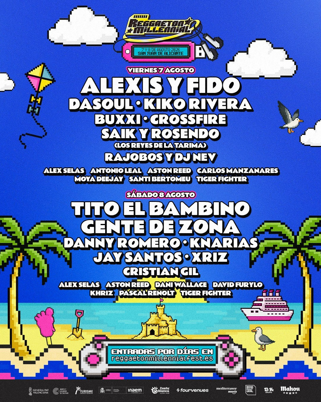 Reggaeton Millennial Fest llega esta semana a San Juan de Alicante con todo preparado para una edición de récord | FOTKAI