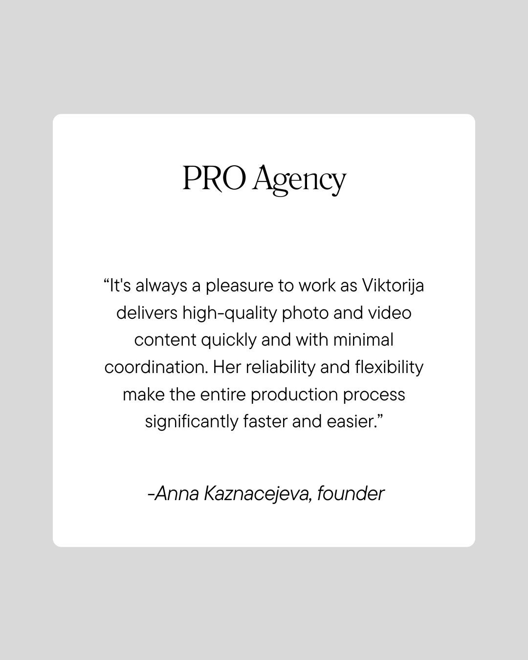 Viktorija Korsaka| Brand Content Creator & Photographer