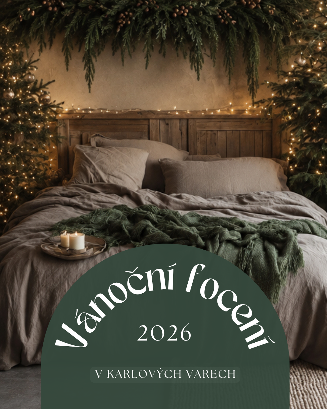 Vánoční focení 2026. Fotografka Andrea Hlaváčová / Karlovarský kraj / Karlovy Vary Sokolov