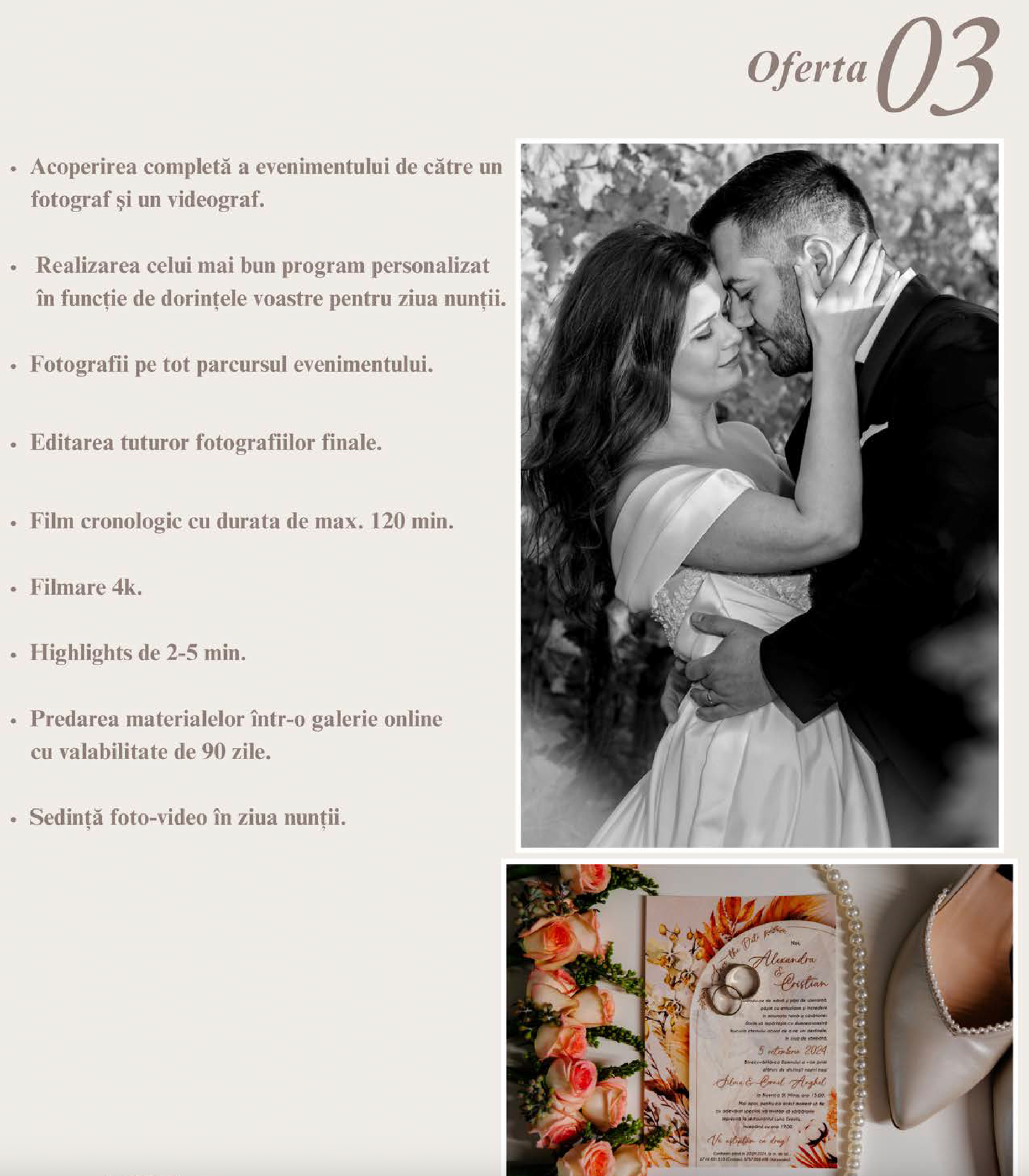 Servicii. Bordeiionutfotograf