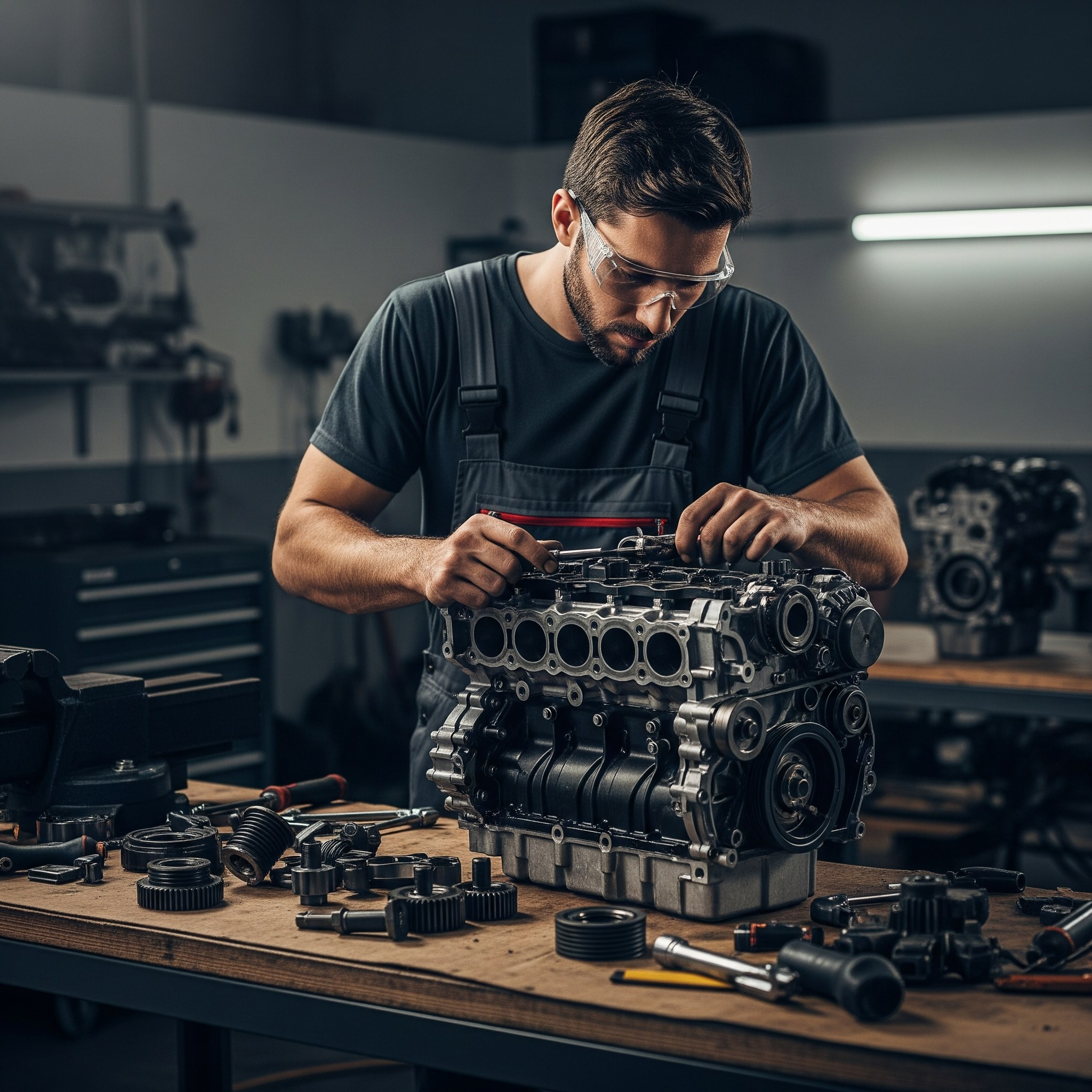 Variklio remontas. Visaurida