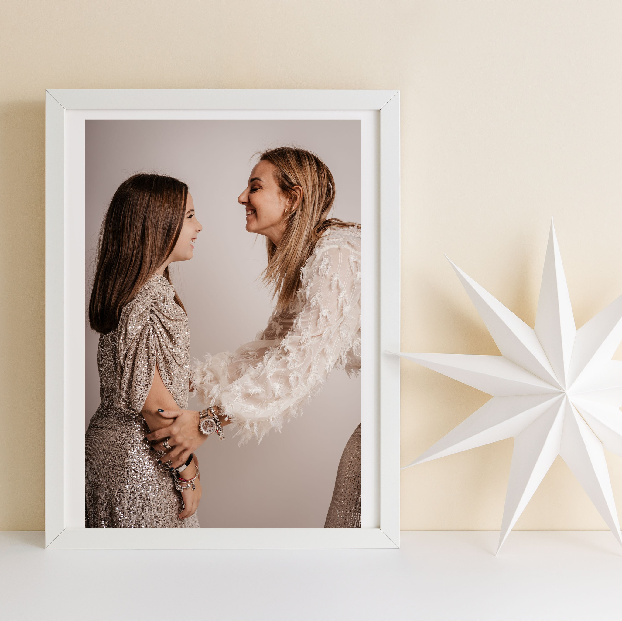 Mini sessione natalizia 2025 bambini Pomezia