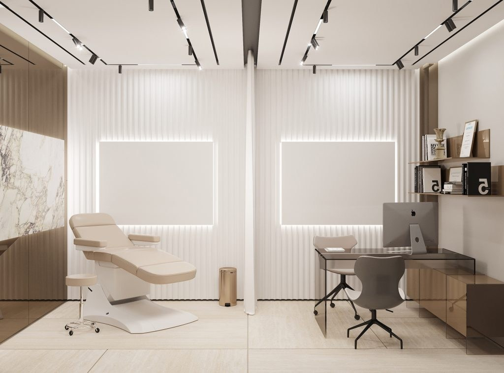 ELEMENTAL DAY SURGICAL CENTRE IN DUBAI. Interior Design & 3D Rendering | Alena Bulataya Design Buro
