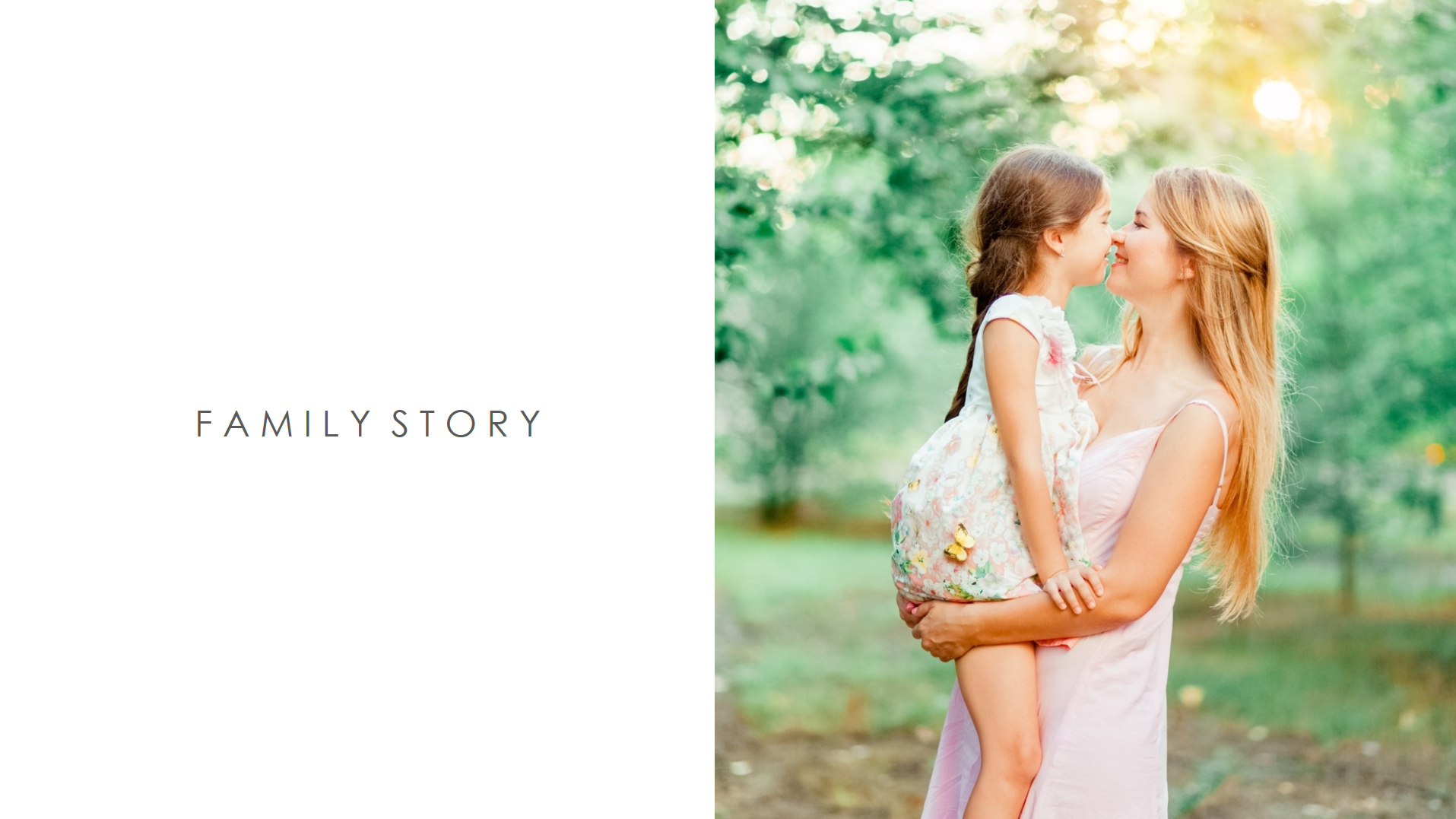 Love Story & Family Story. Diana Di — private photo editor for photographers