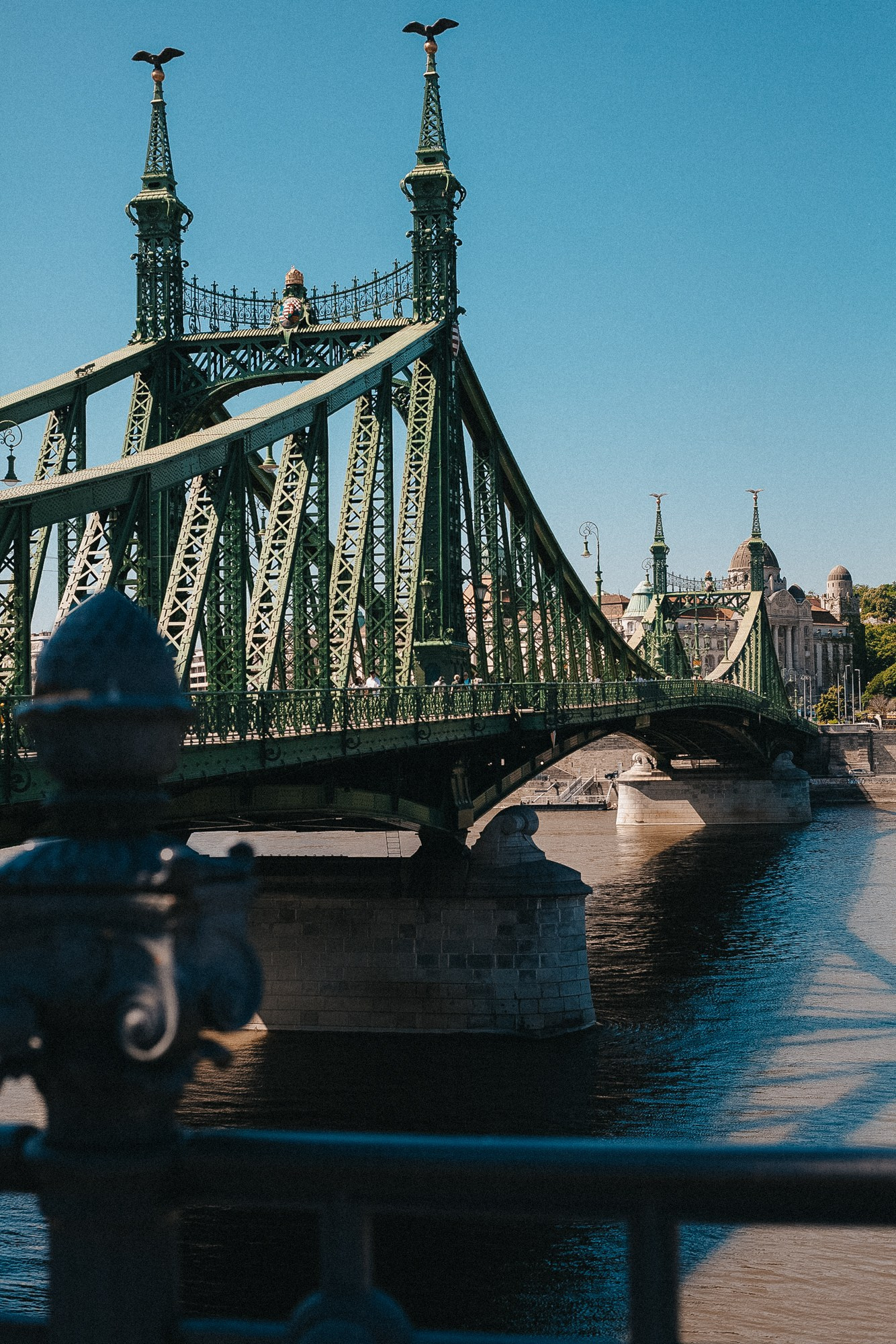 Фотосессия в Будапеште — Зеленый мост. Photographer in Budapest
