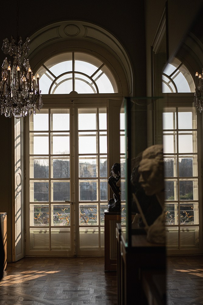 Interiors of Rodin Museum for a photoshoot
