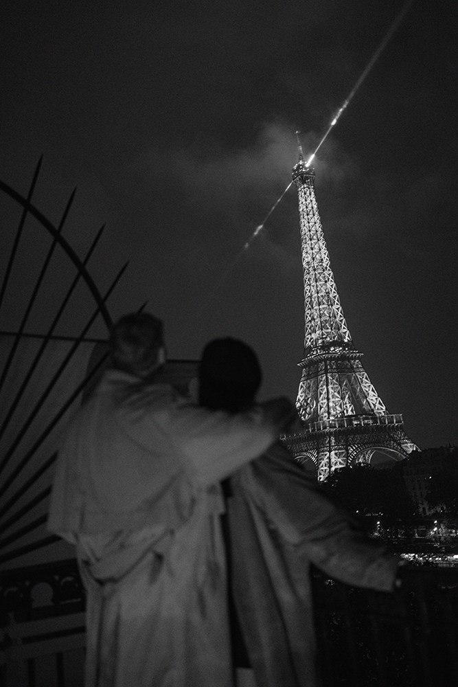 Hotel with a view for an evening photoshoot in Paris