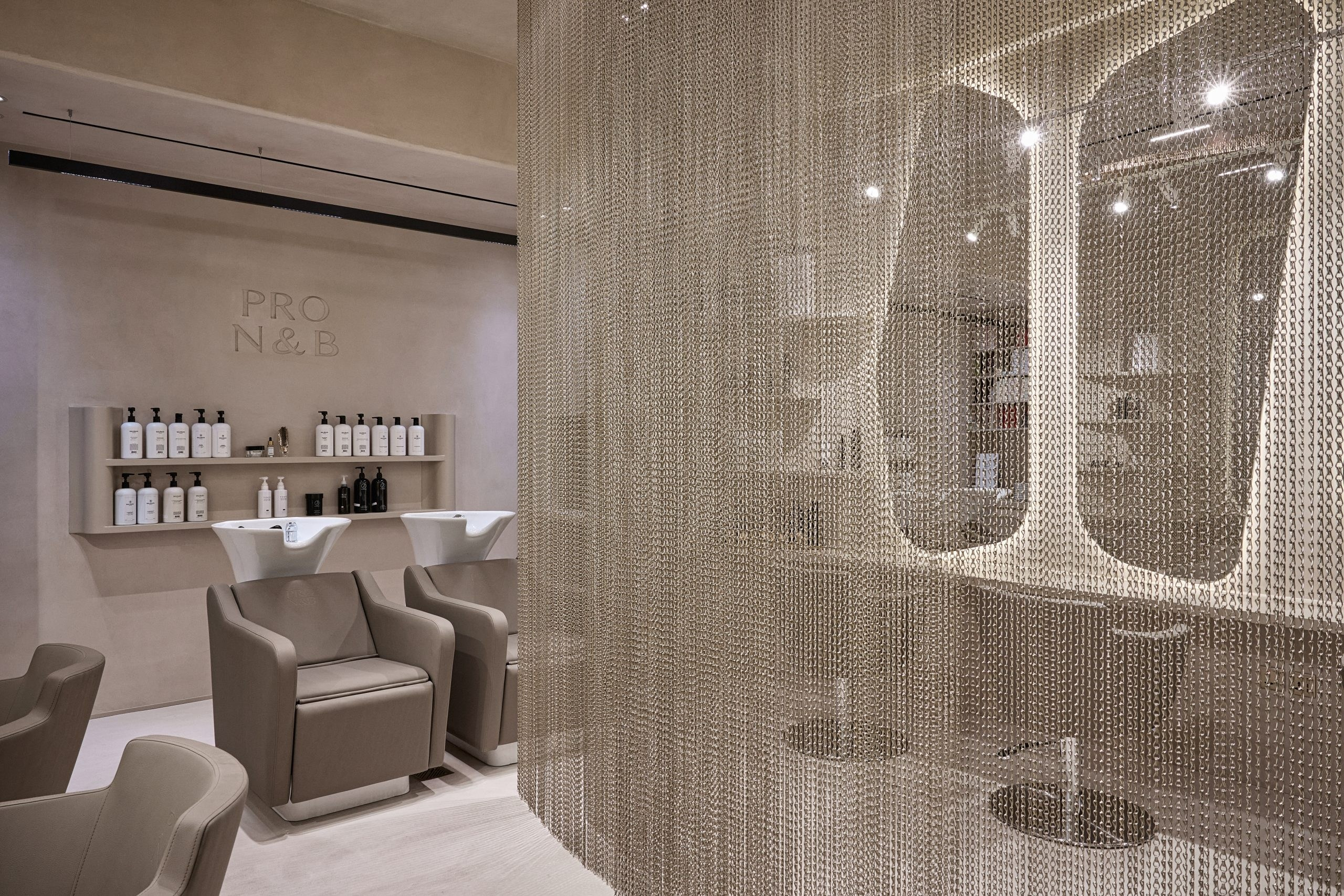 PRO NAILS & BEAUTY STUDIO. Interior Design & 3D Rendering | Alena Bulataya Design Buro