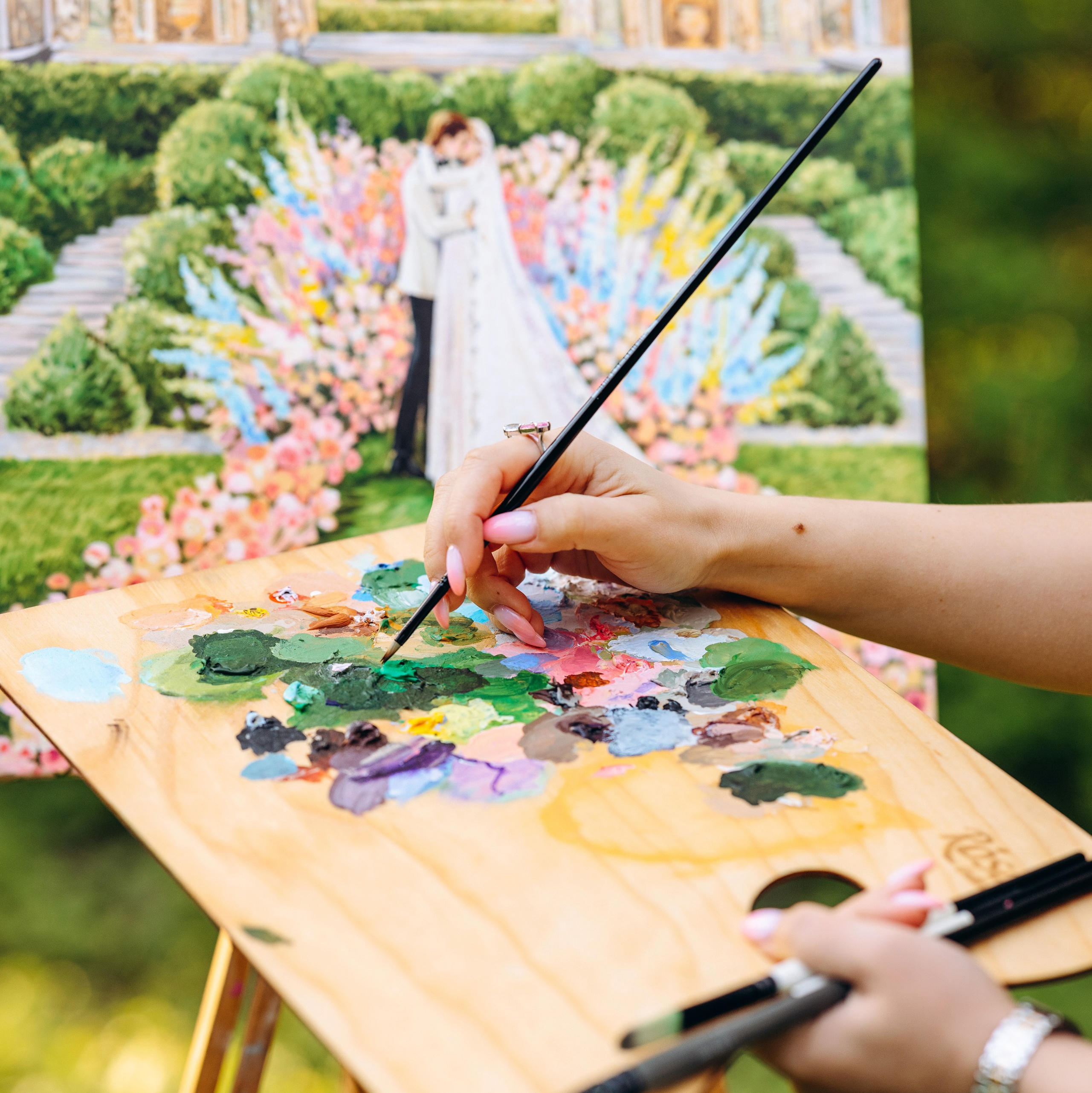 Сeremonial Painting. InnaIllustrator