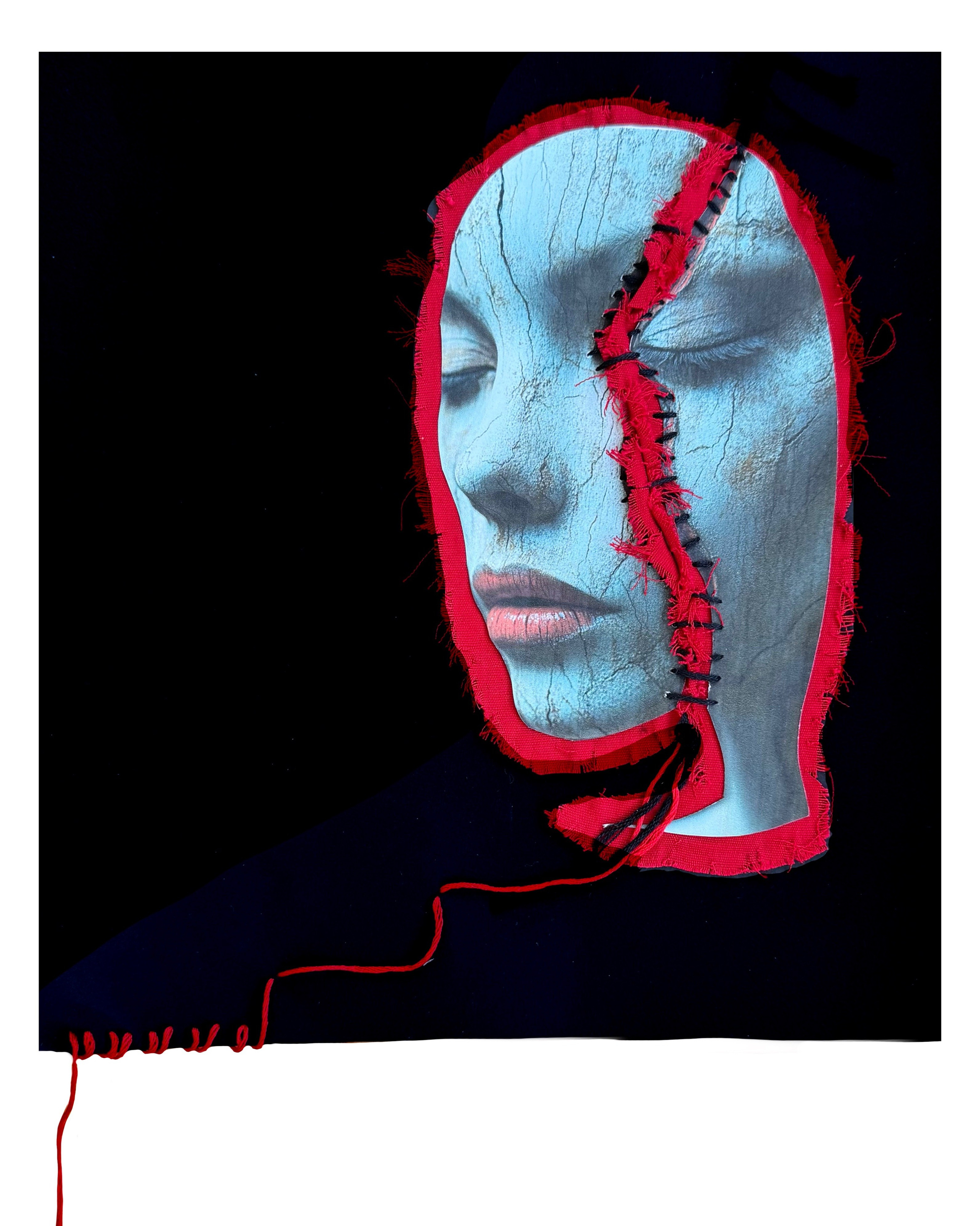 Mixed media. Natalia Naletova — artist and researcher working with textile, collage & memory