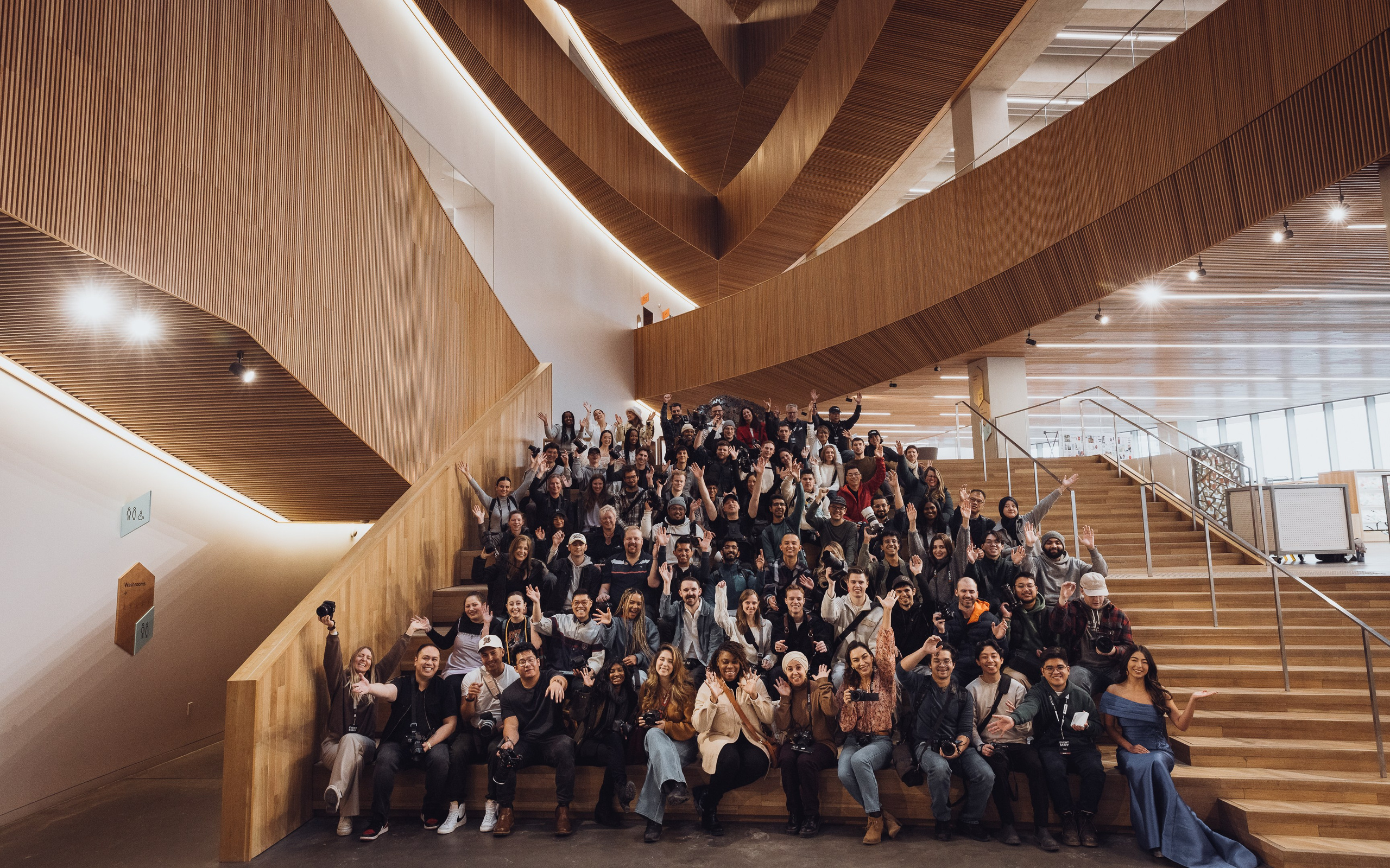 Calgary Creative Experience at Calgary Central Library. ProFly.club — Professional aerial filming in Calgary