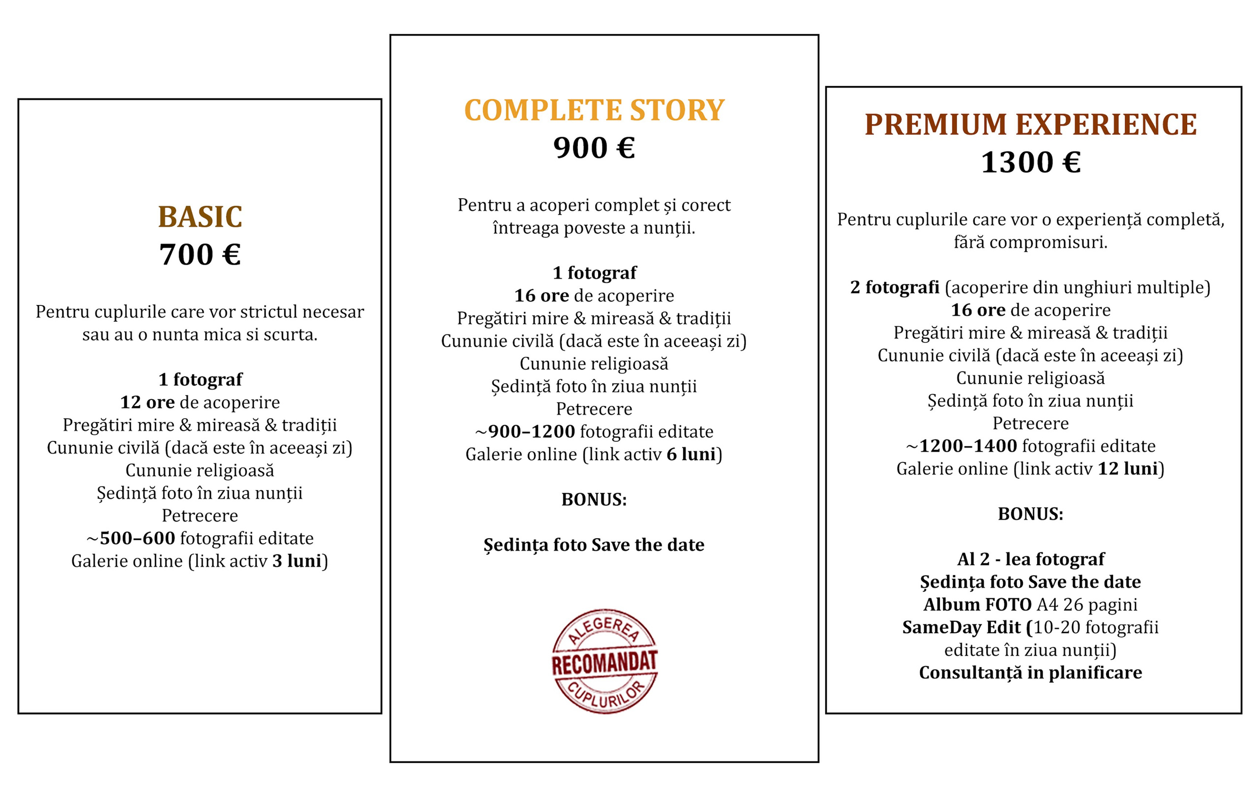 OFERTE. Ionut Cimpoes FOTOGRAF