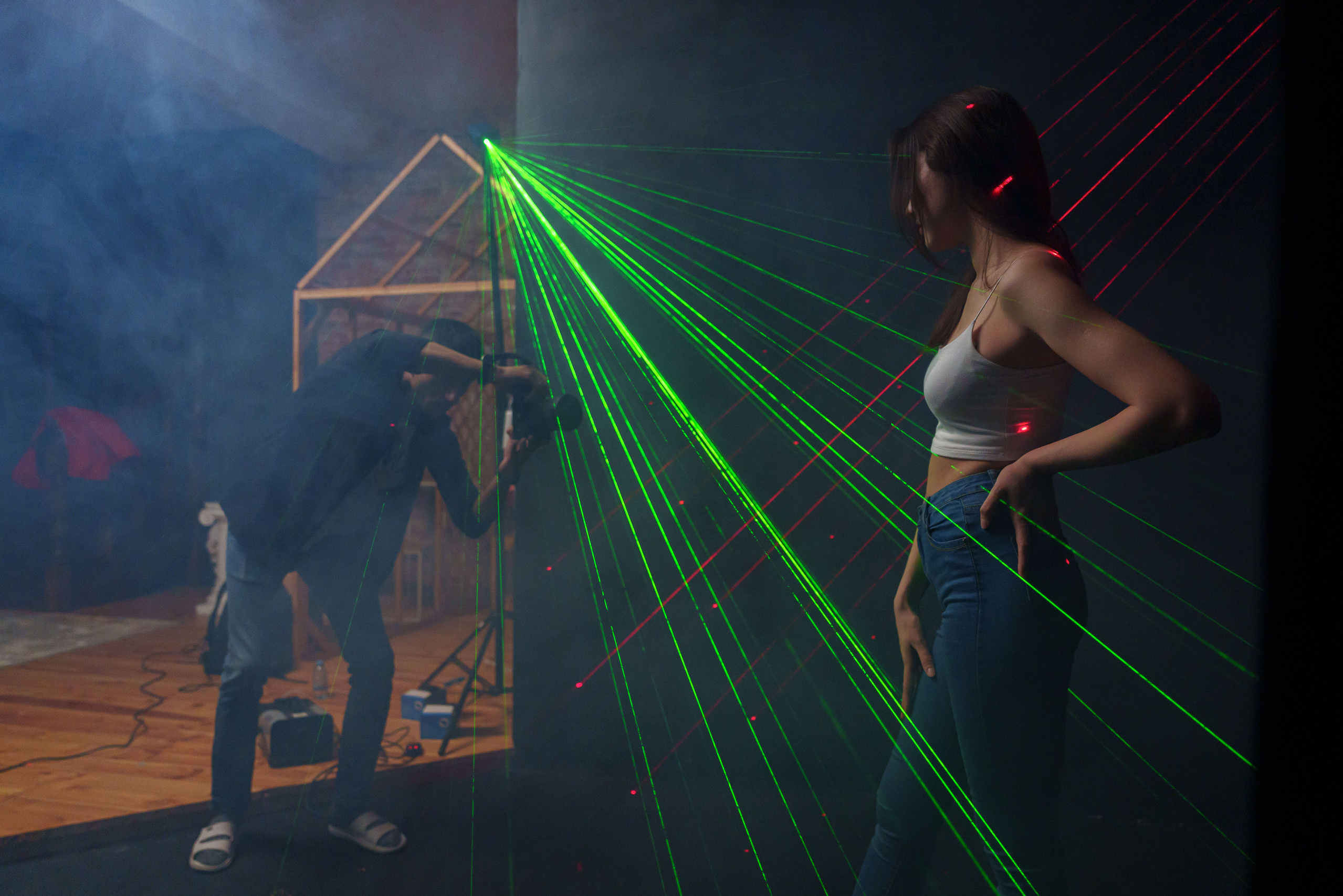 Лазеры. Творчество. Фотограф Григорий Кравец