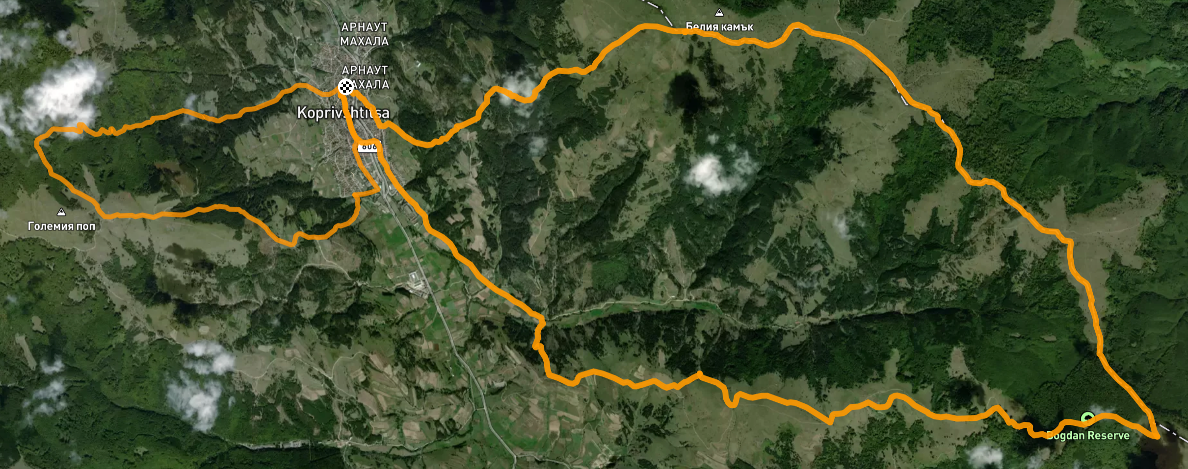 Трасета. Първа Пушка Trail