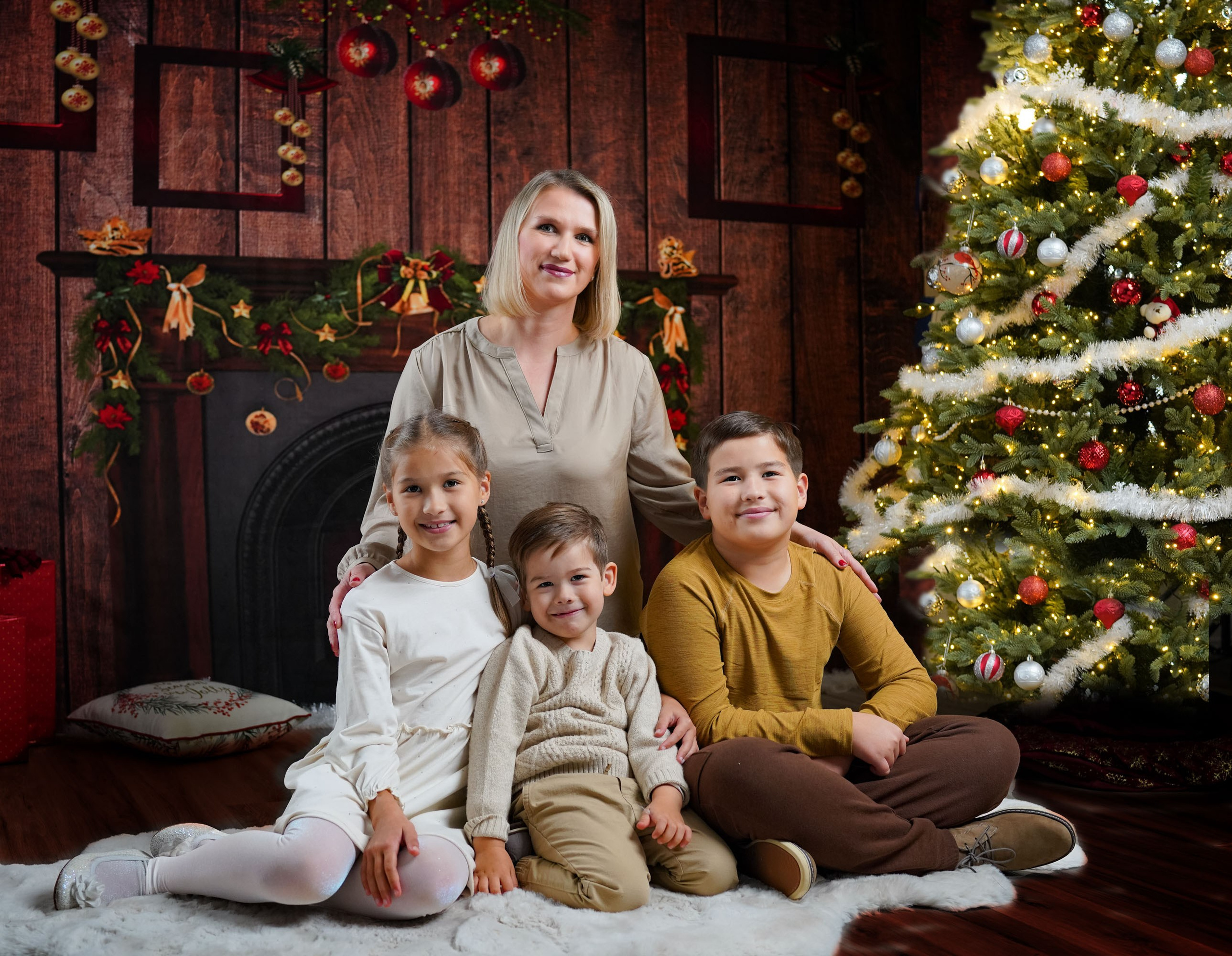 Christmas Photoshoots in Houston!. Photographer Irina Kozhemyakina. Houston