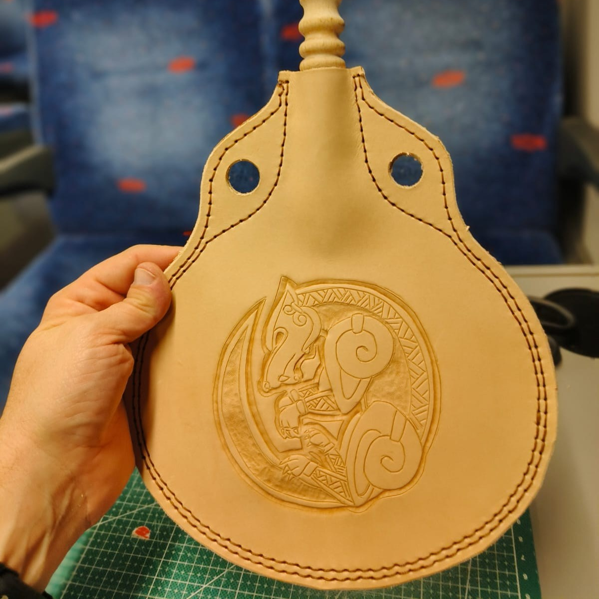 Фляга | Клуб «Нортман» — реконструкция, мастерская, кожаные изделия. КРиС «Нортман»