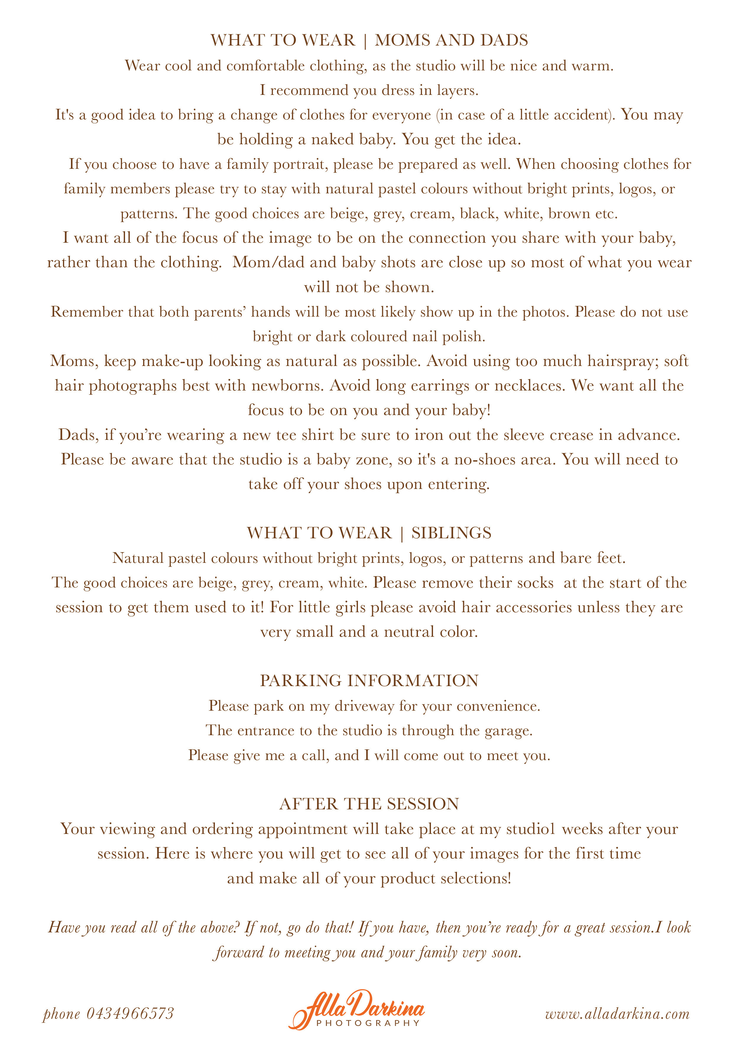 STUDIO Newborn Session Prep Guide. Newborn and family photographer. Hills District. Sydney