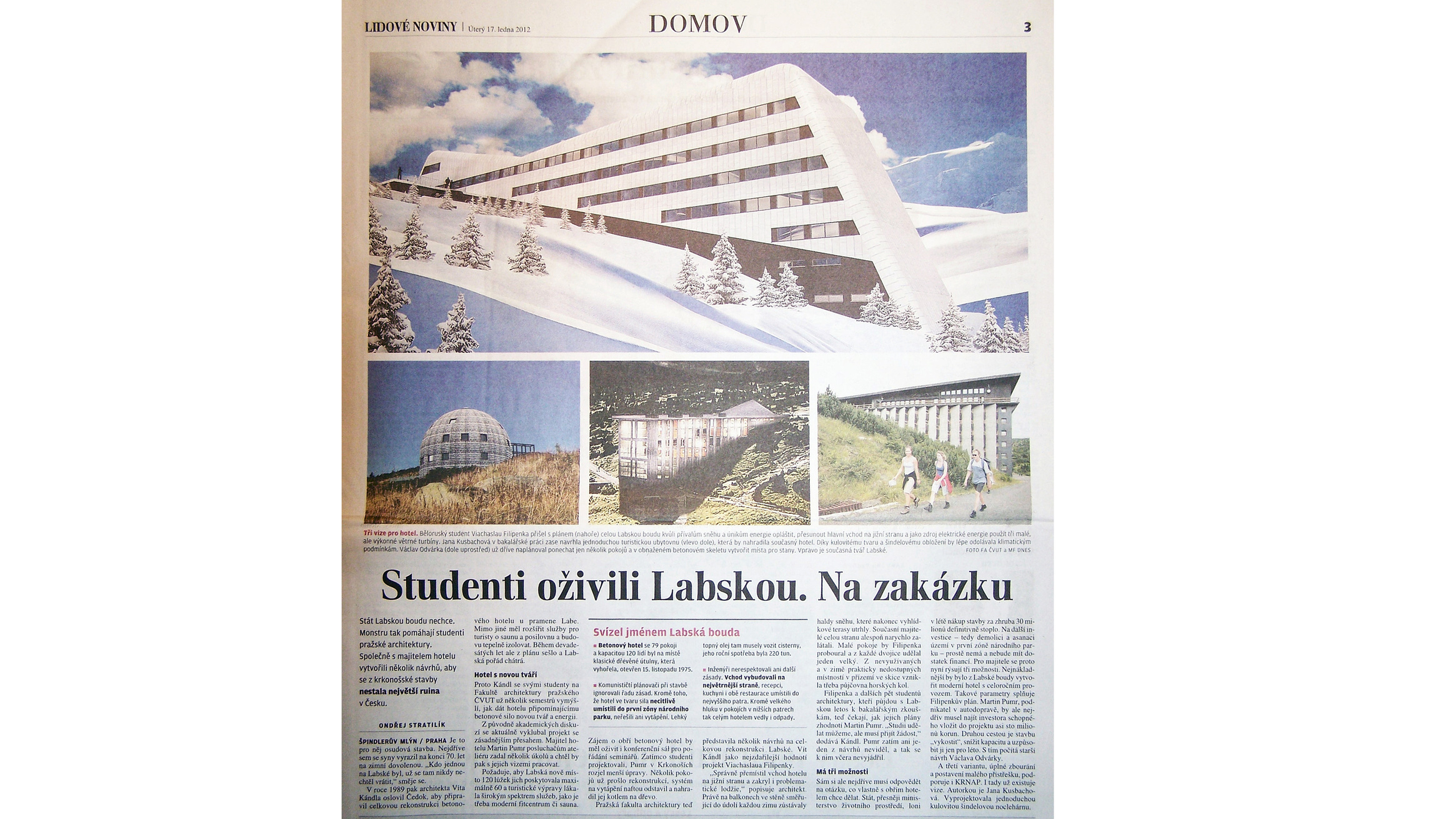 MÉDIA. Filipenka architects