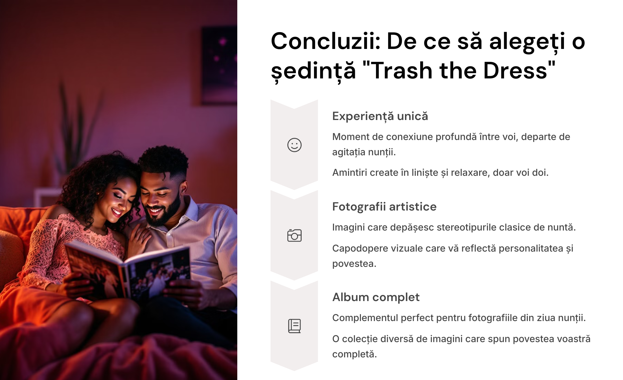 Sedinta foto „Trash the Dress”