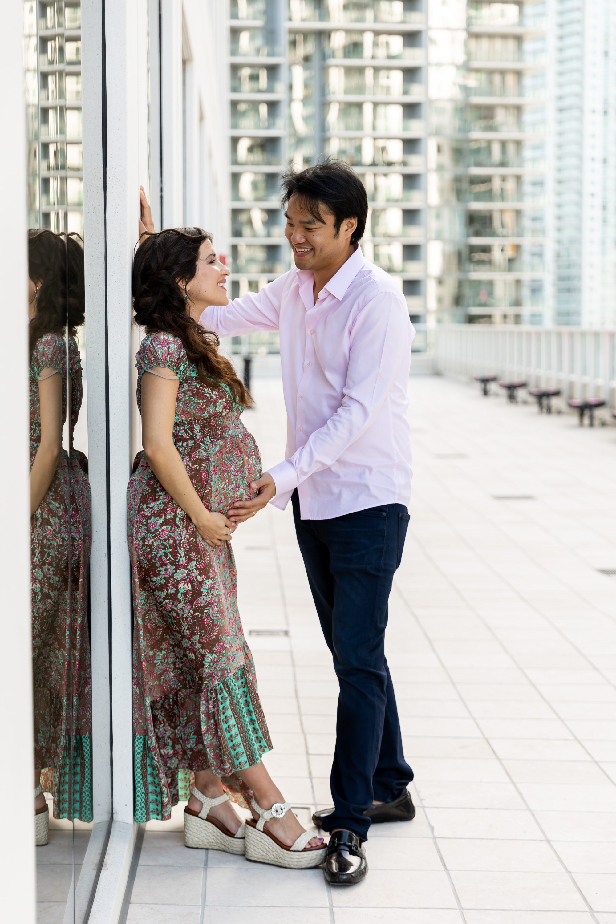 Daniela’s Baby Shower on Brickell Location. Miami Family and Event Photographer