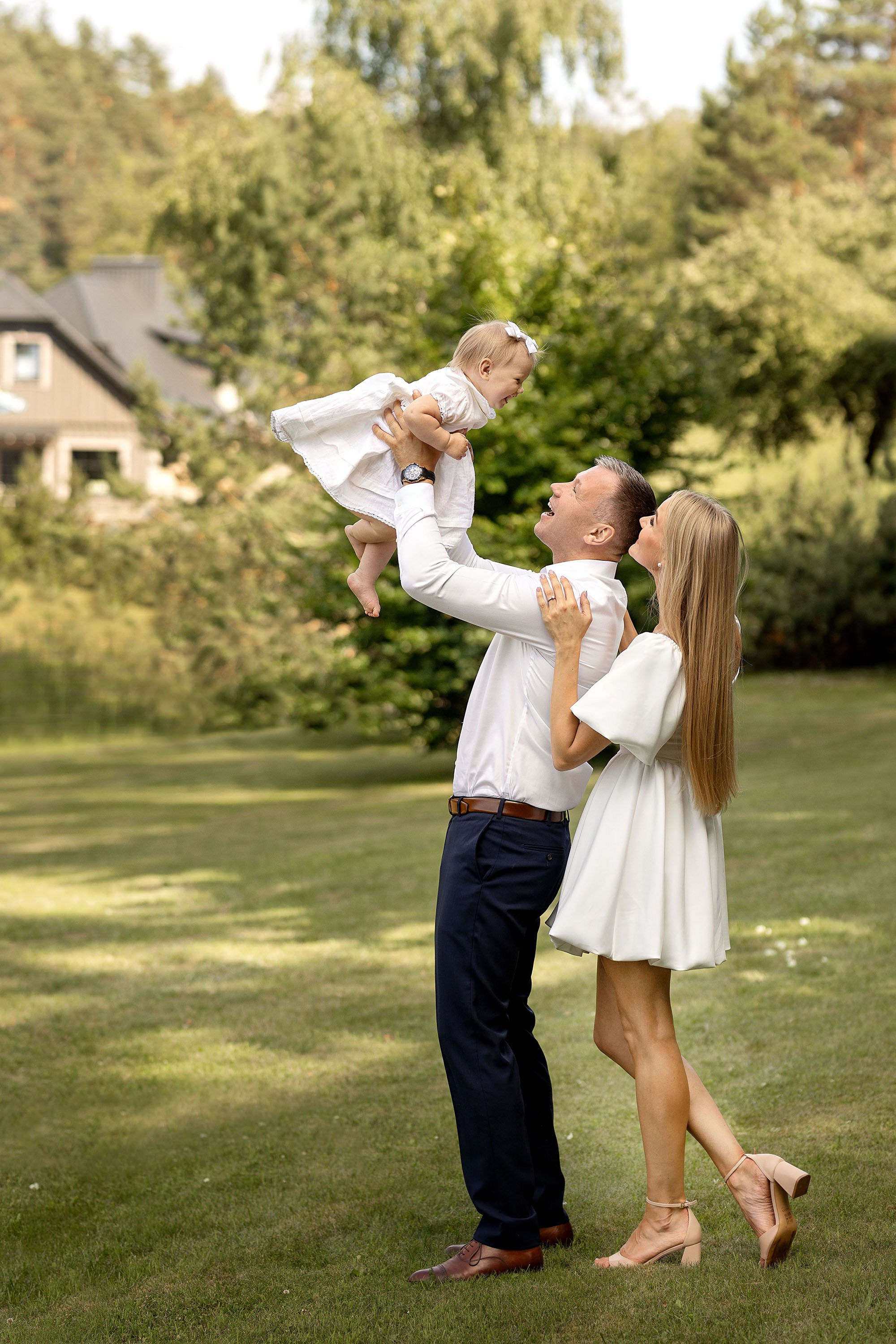 Krikštynos. Šeimos ir vaikų fotografė Klaipėdoje Kira Krasnaja