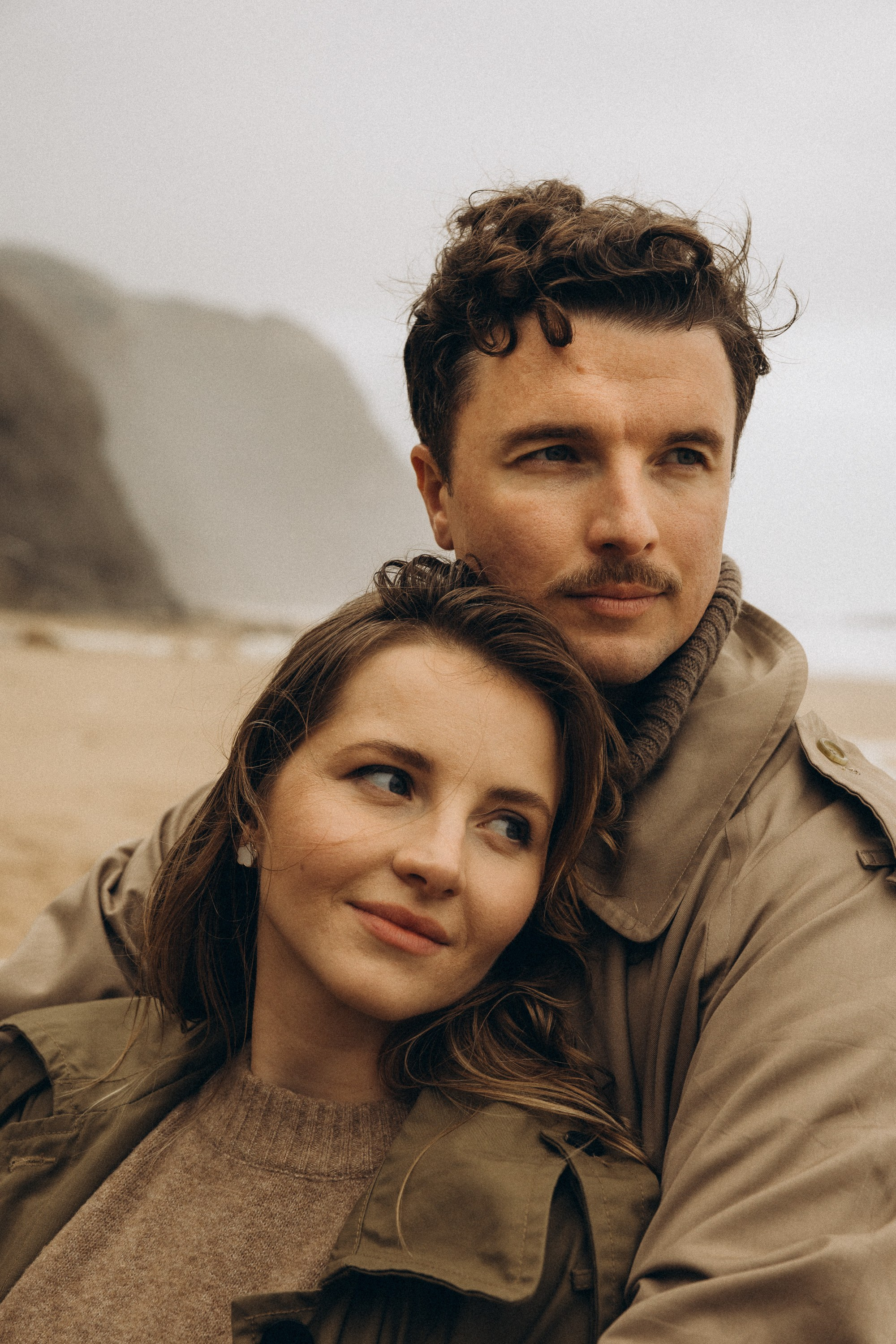 Natural and cinematic couple photography in Madeira Island