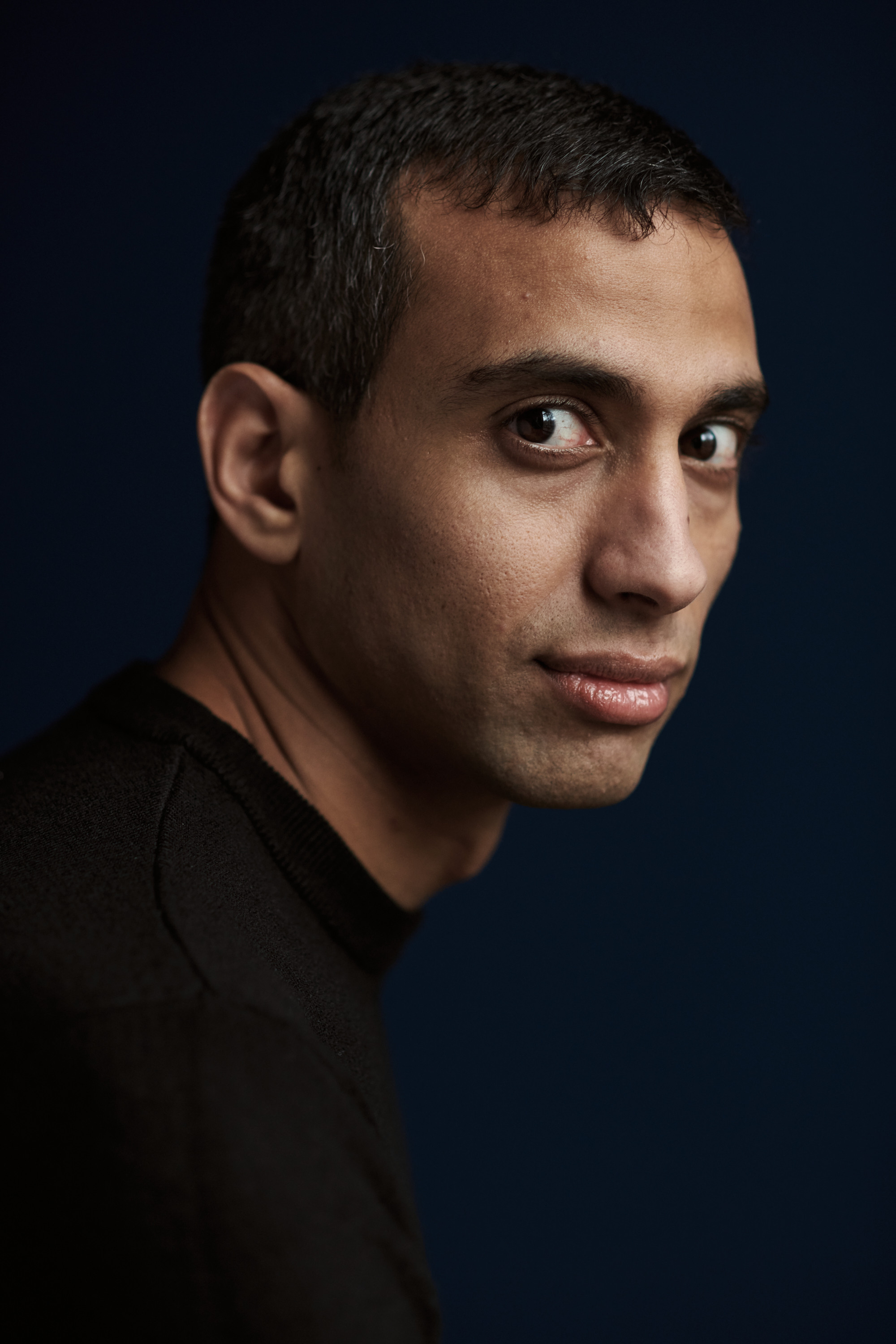 Business portraits for Netflix, a screenwriter from Europe, a portrait made in Amsterdam