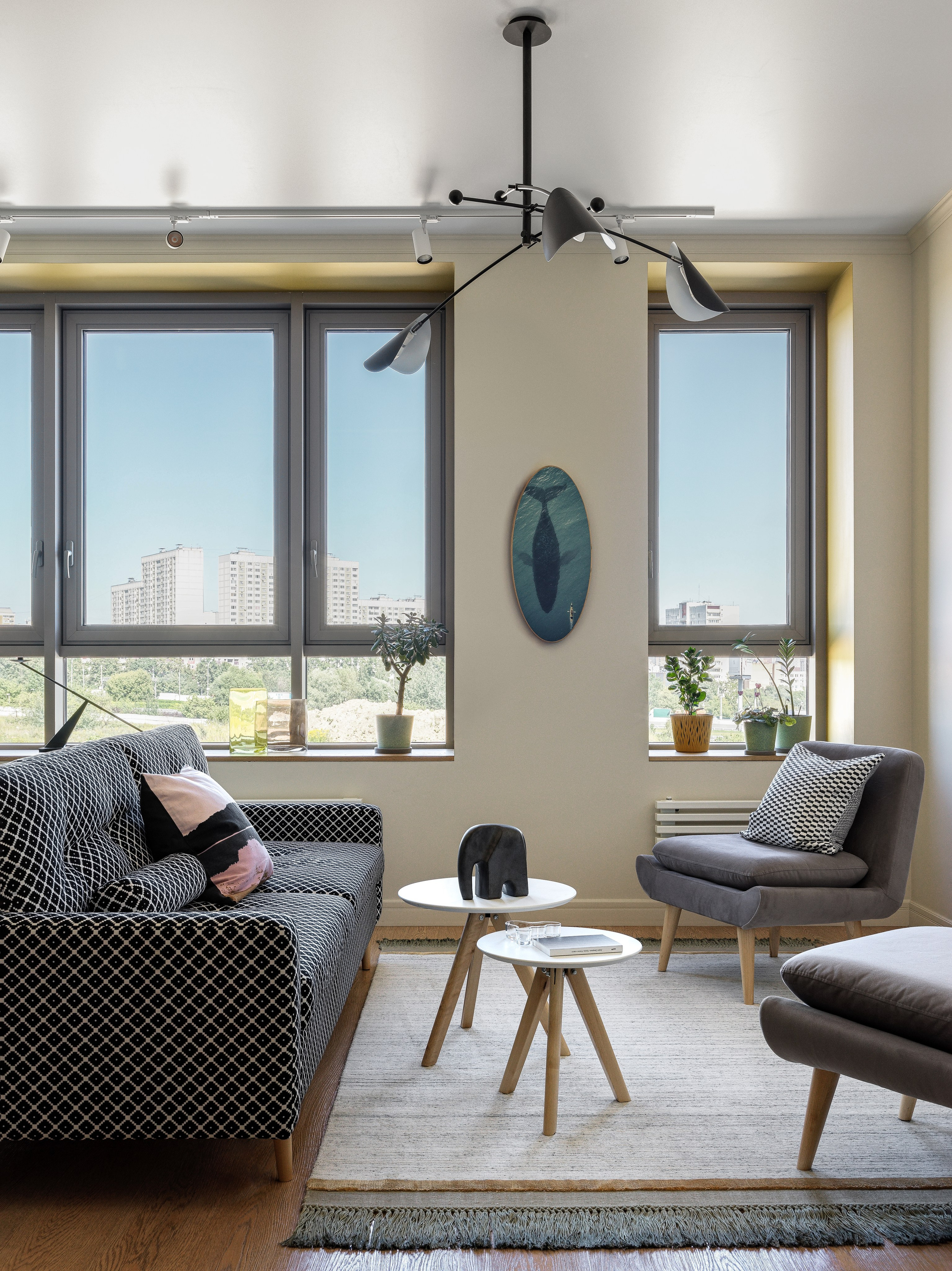 Дизайнер интерьера — ЖК Стеллар Сити — двушка в скандинавском стиле