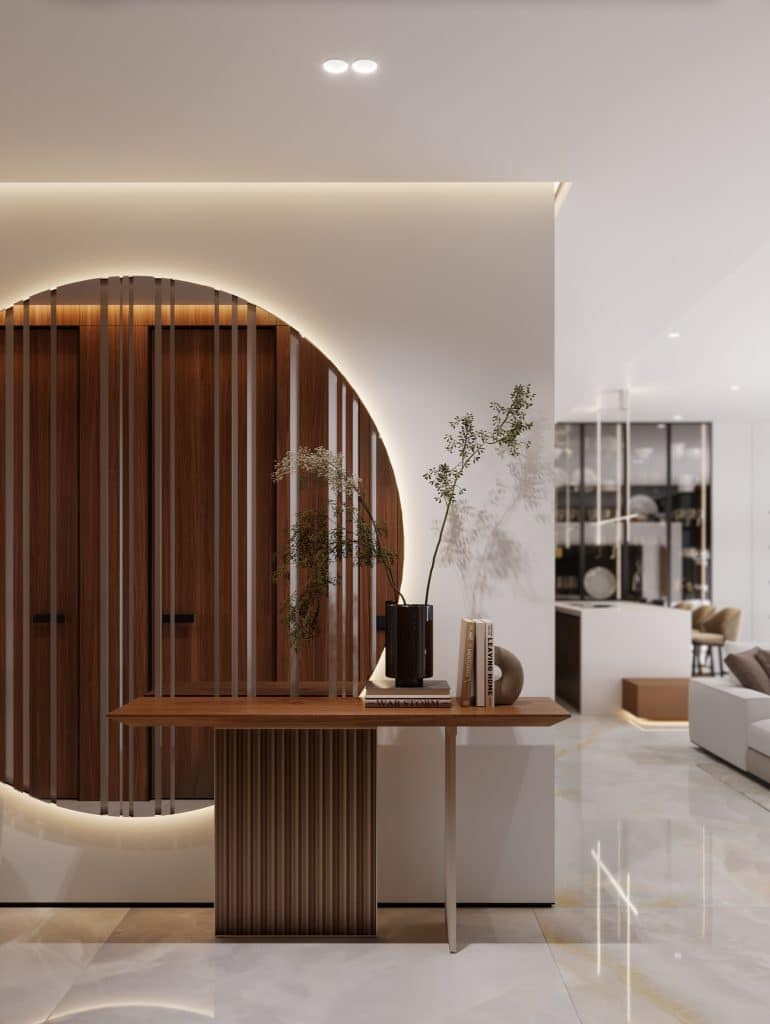 BLUEWATERS APARTMENT IN DUBAI. Interior Design & 3D Rendering | Alena Bulataya Design Buro