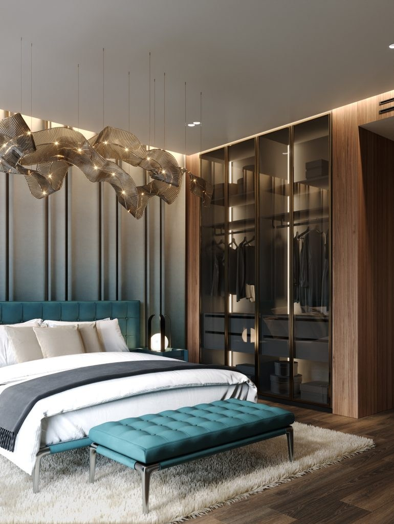 BLUEWATERS APARTMENT IN DUBAI. Interior Design & 3D Rendering | Alena Bulataya Design Buro