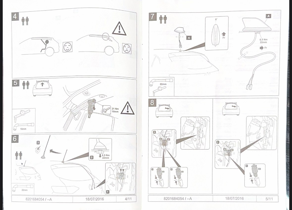 Снятие антенны Renault Kadjar: пошаговая инструкция. Мастер Детейлинга / Автосервис / Ремонт Кузова PDR / Кишинёв