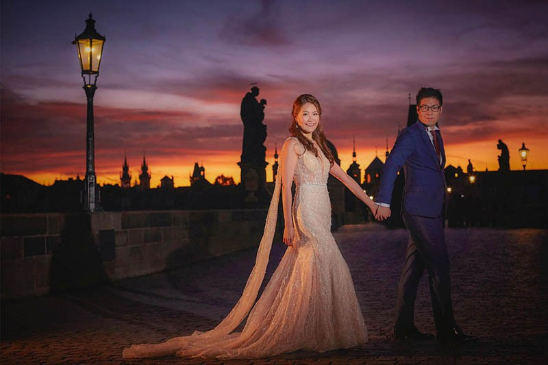 Prague Engagement & Pre-Wedding Photography Packages | Cinematic Sessions