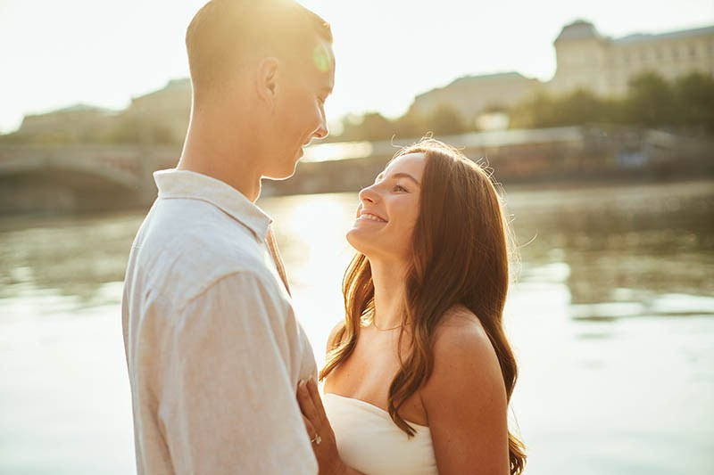 Madi & Aaron’s Prague Proposal | Charles Bridge & Riverside Story