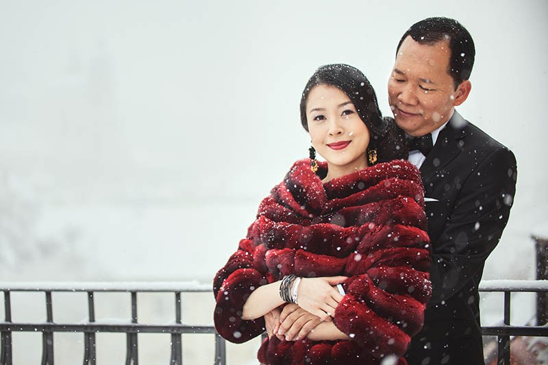 Helen & CY — Winter Pre-Wedding in Prague, Český Krumlov & Hluboká Castle