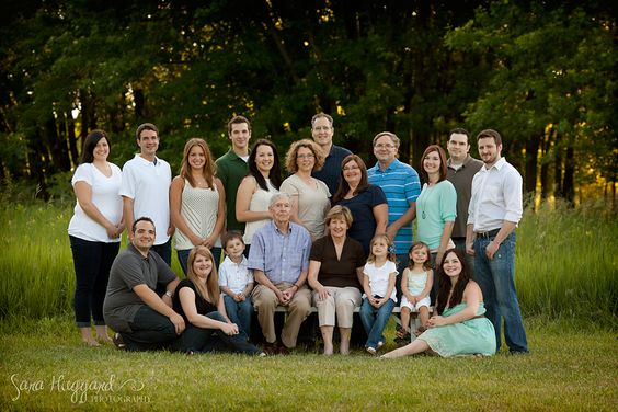 Фото сессия большой семьи (20 человек) в Тулузе. Евгения Смирнова — фотограф в Тулузе и юго-западной Франции