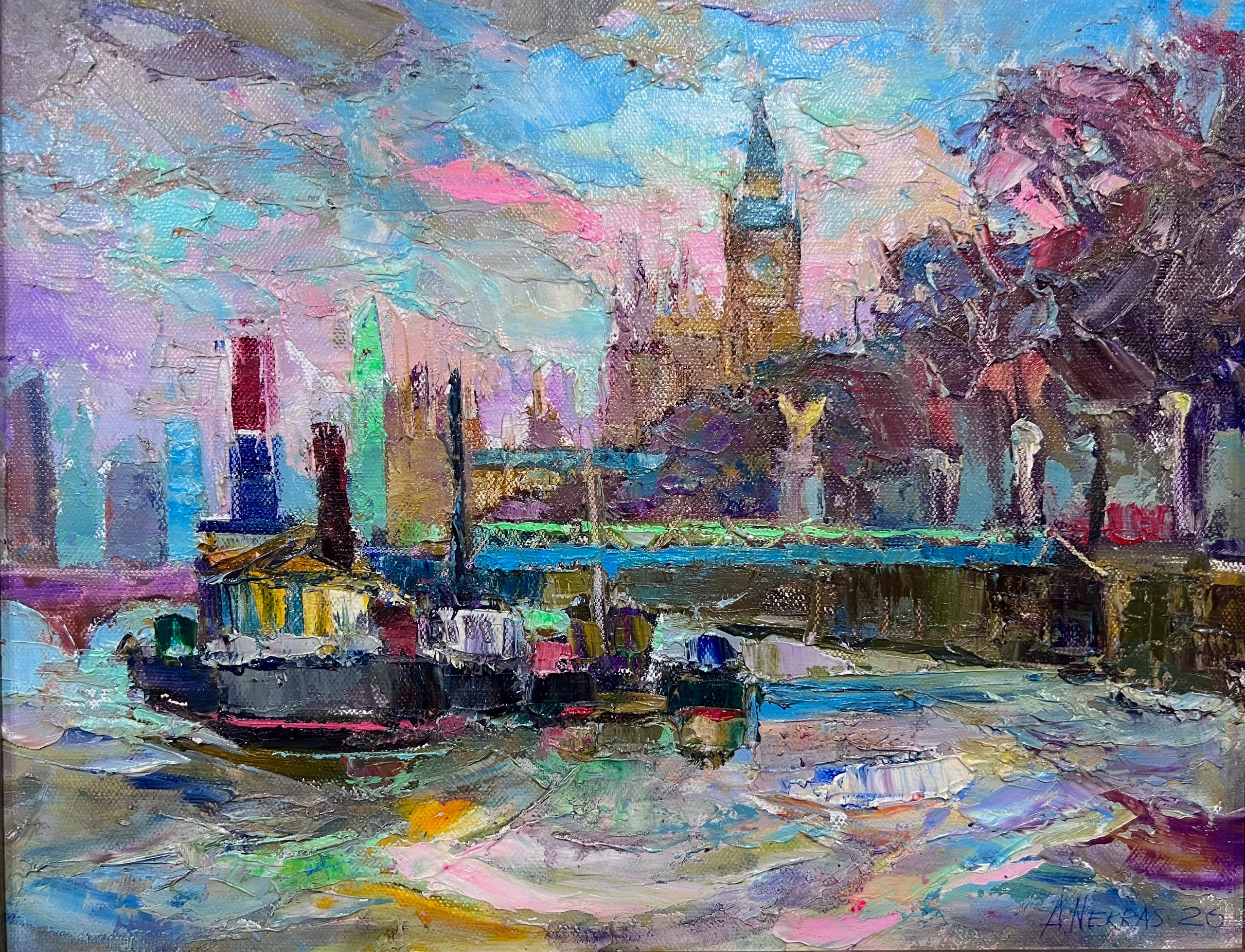 London. Andriy Nekrasov artist