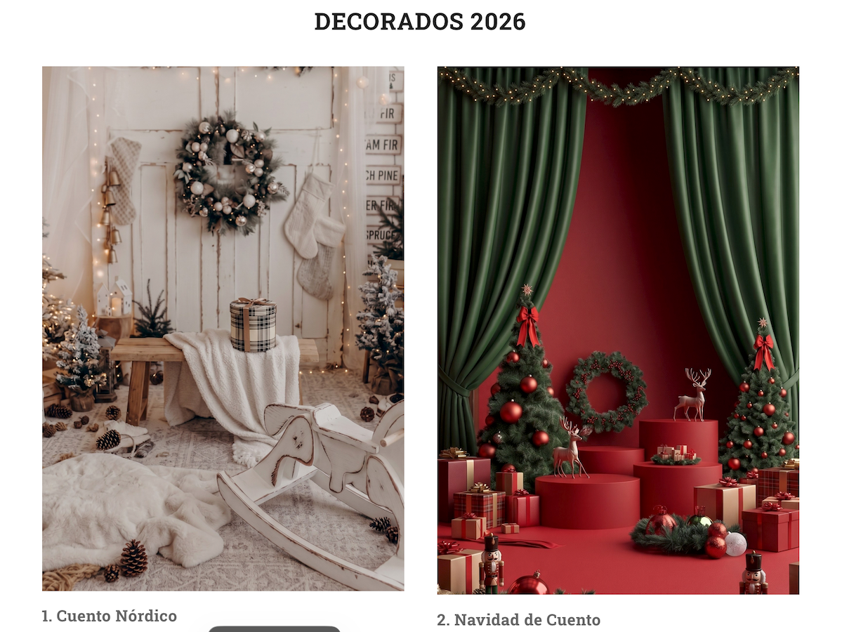 Sesiones de Fotos de Navidad 2026 en Torrejón | Rainbox