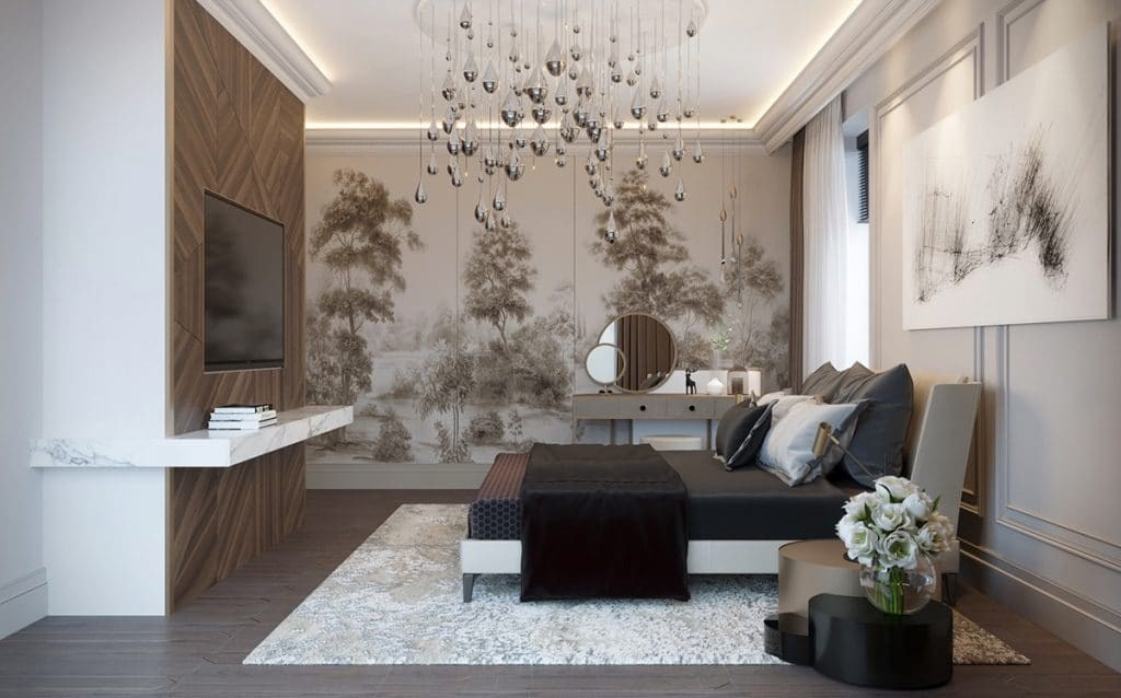 ART DECO HOUSE. Interior Design & 3D Rendering | Alena Bulataya Design Buro