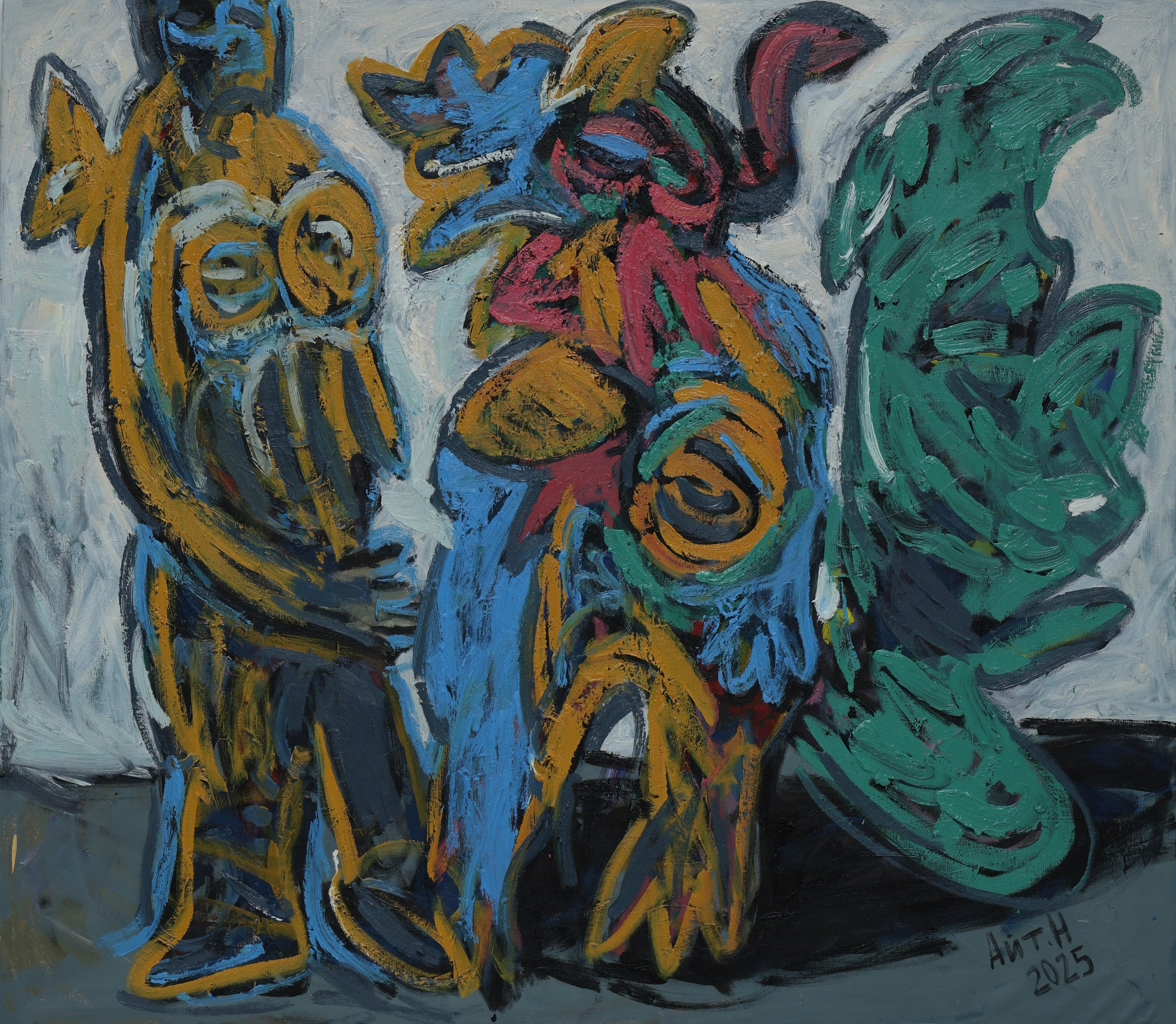 Наурыз Айтмуратов. Regeneration Art Gallery Tashkent