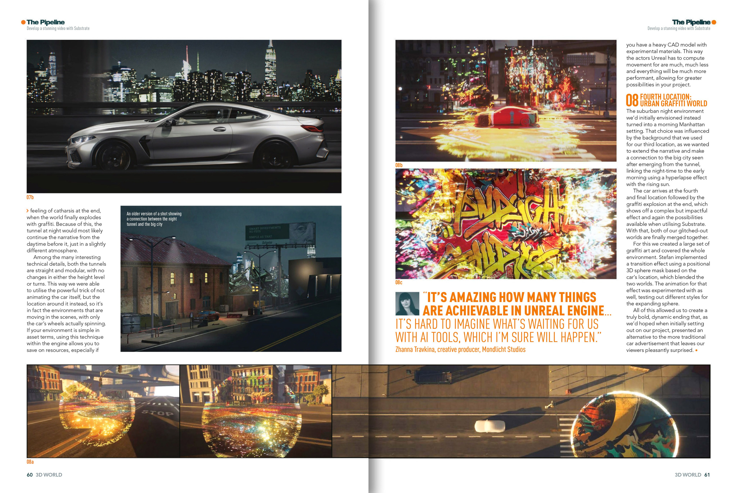 Press: 3D World 308, FEB 2024. Ilya Nodia — Cinematic Stories, Directing, Advertising