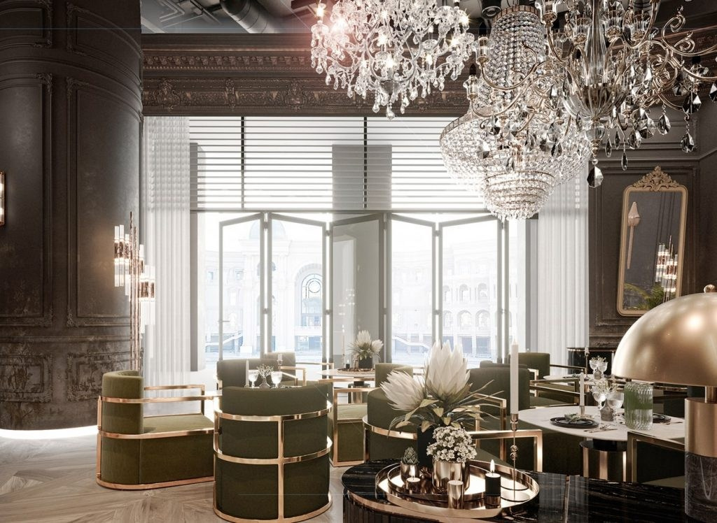 TORTE DELIZIA RESTAURANT. Interior Design & 3D Rendering | Alena Bulataya Design Buro