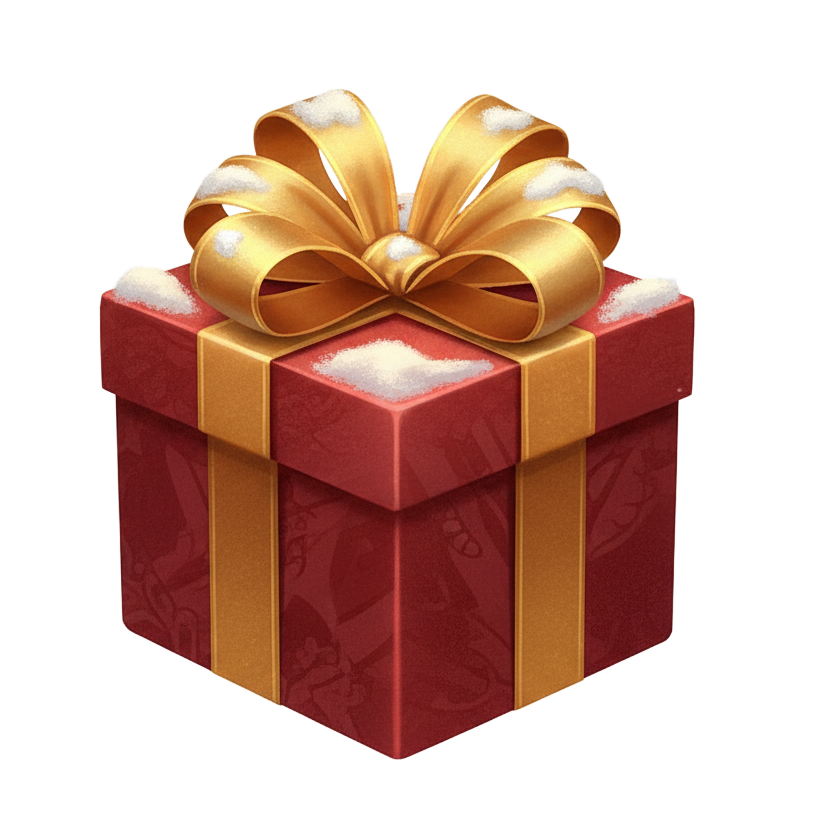 Icono de un soldado cascanueces, usado para anunciar la sesión de fotos navideña de Rainbox, con detalles festivos y tradicionales que representan el espíritu navideño