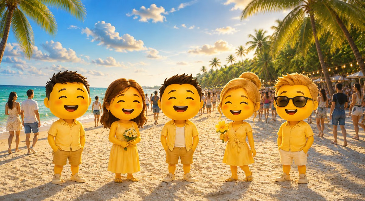 Photoshoot at Bavaro beach for big indian family. Fotógrafo em Punta Cana — Alex Po
