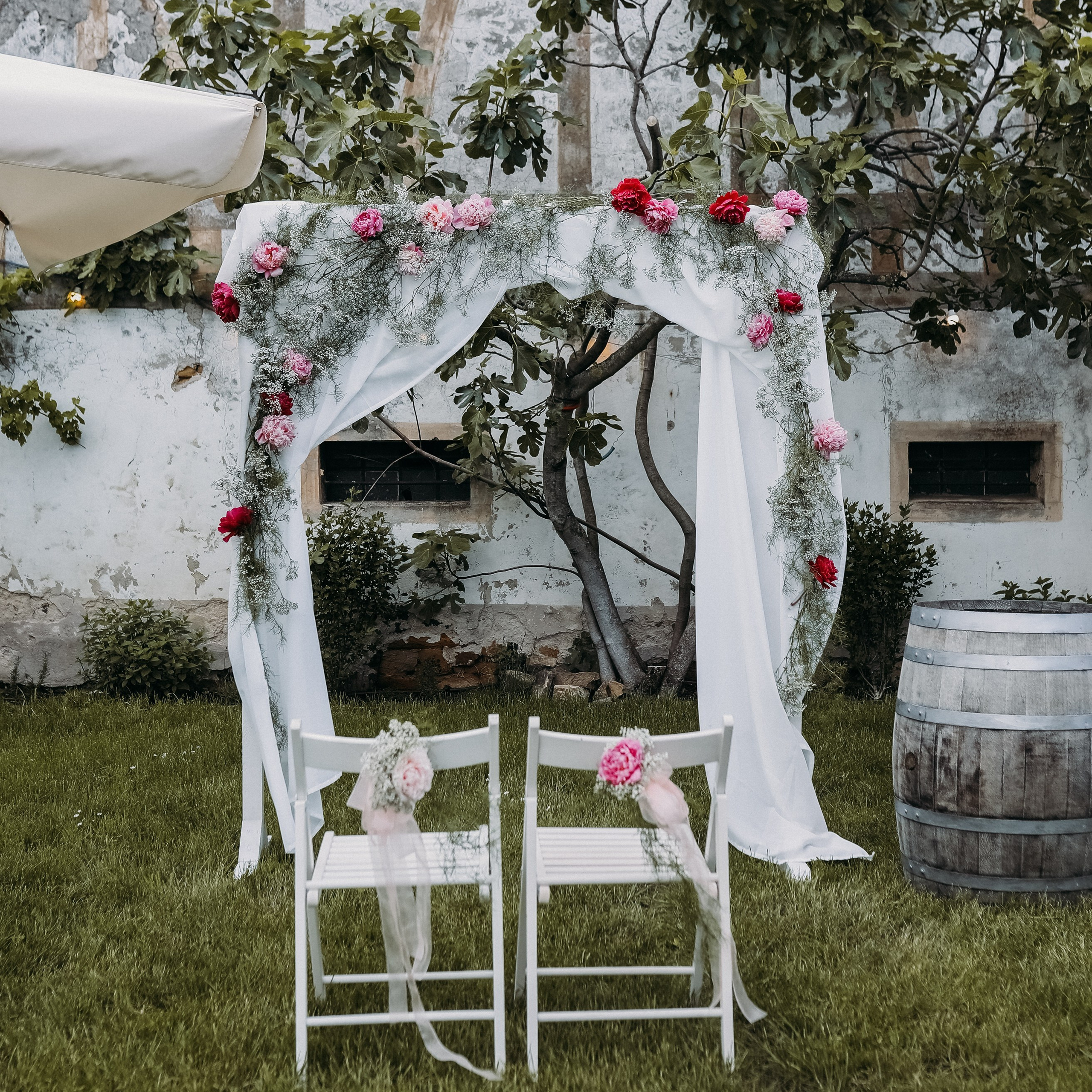 Hochzeitsfotograf in der Pfalz - freie Trauung im Tanzlokal Motzenbäcker