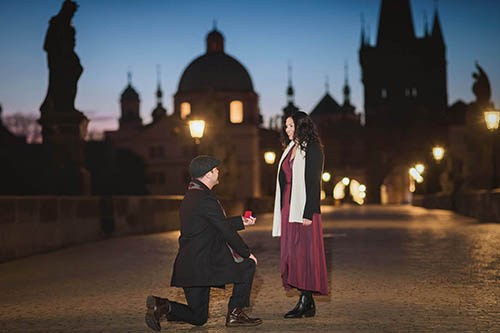 Prague Marriage Proposal Collections