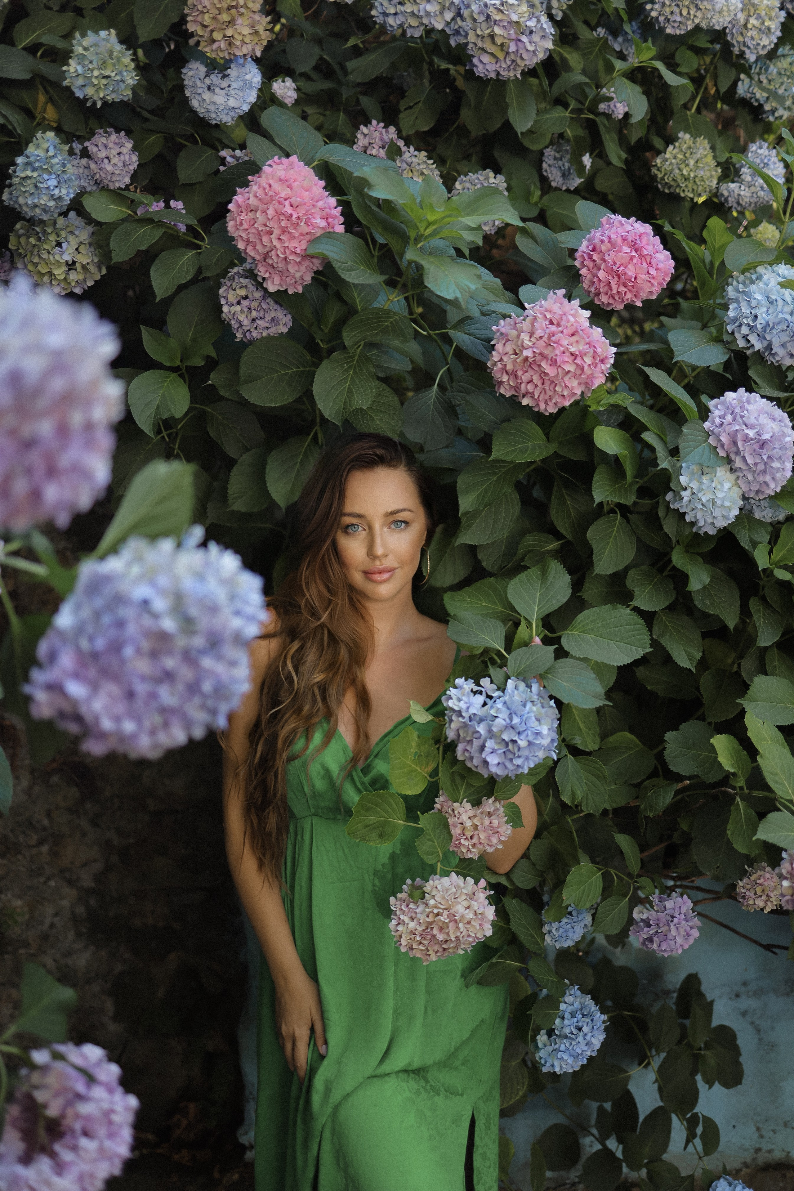 Фотосессия на природе. Розовые поля. Деревенская фотосессия.