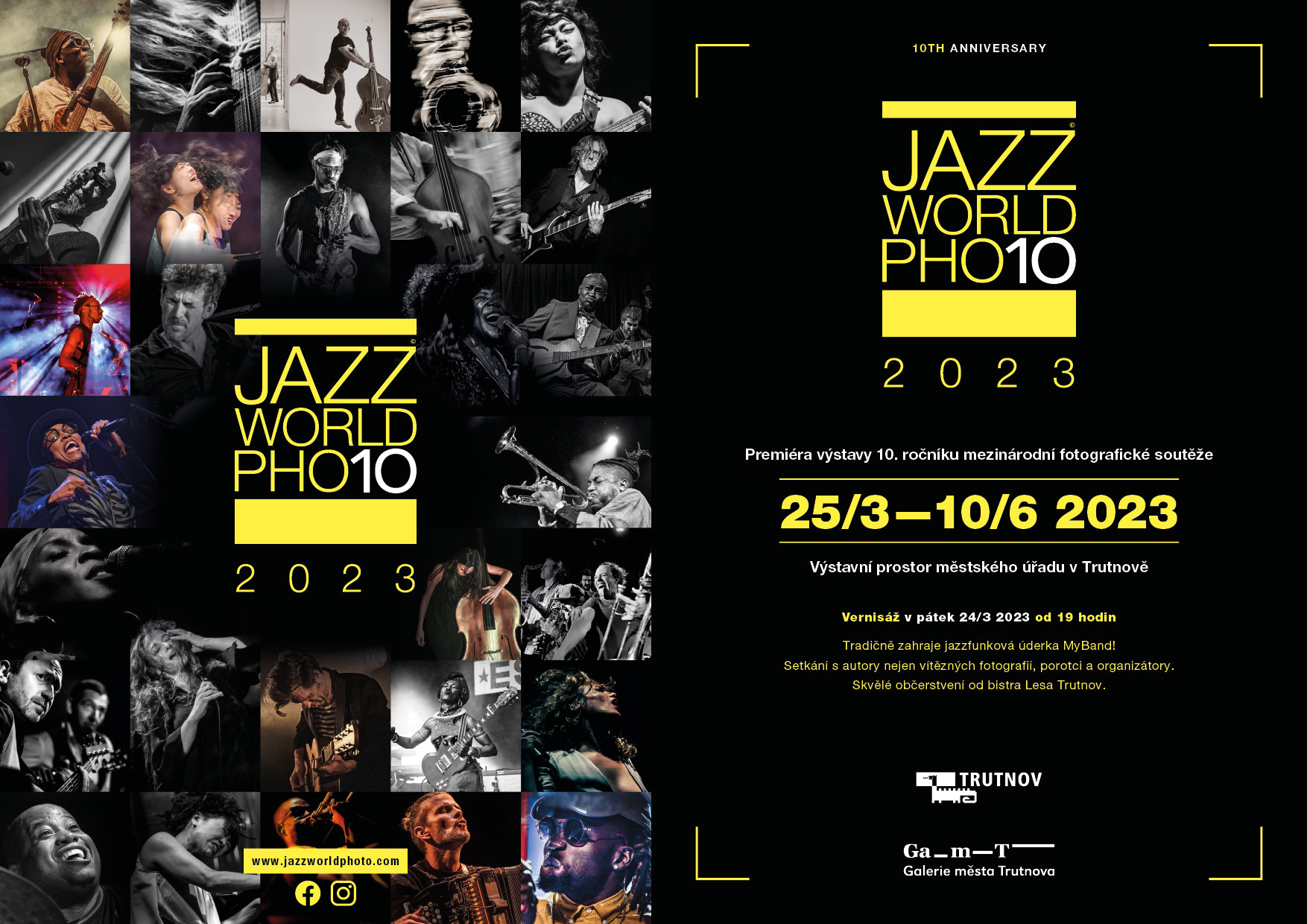 Плакат фотовыставки Jazz World Photo - 2023