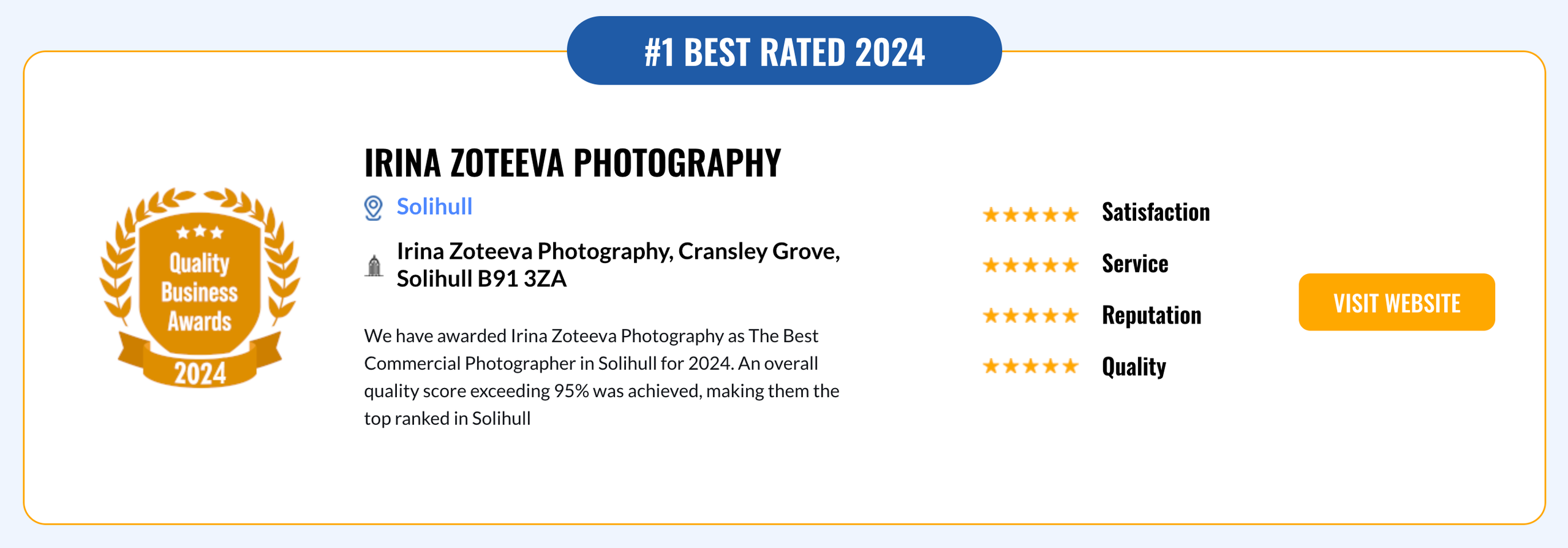 Best photographer in Solihull.